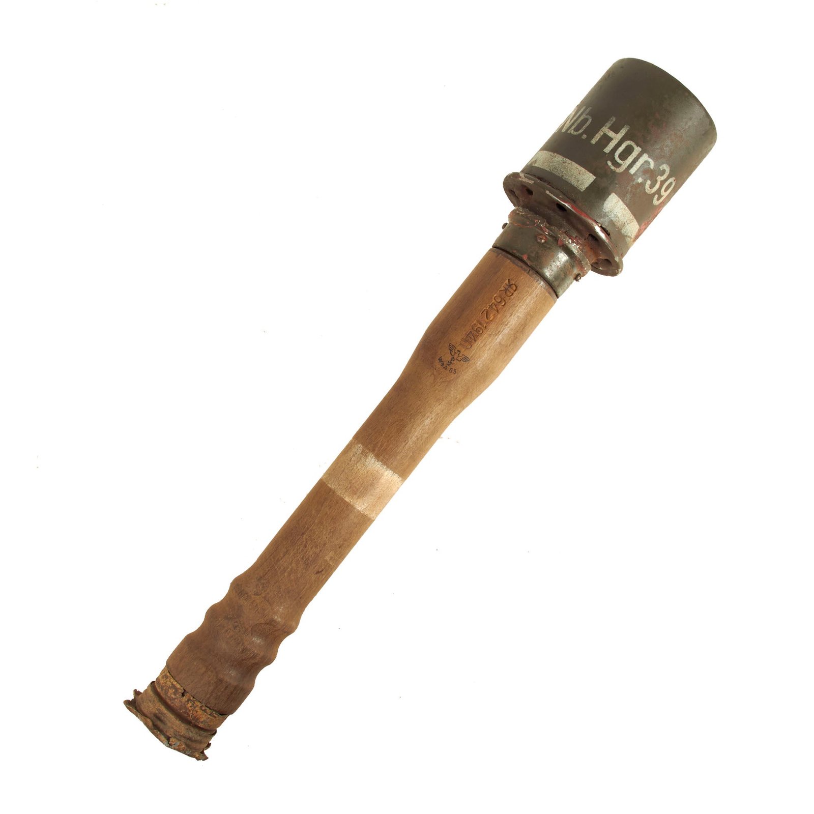 Buy Original German WWII Nb-Hgr 39 Inert Smoke Stick Grenade by Richard Rinker - Dated 1940/42 | Original Firearms Antique For Sale