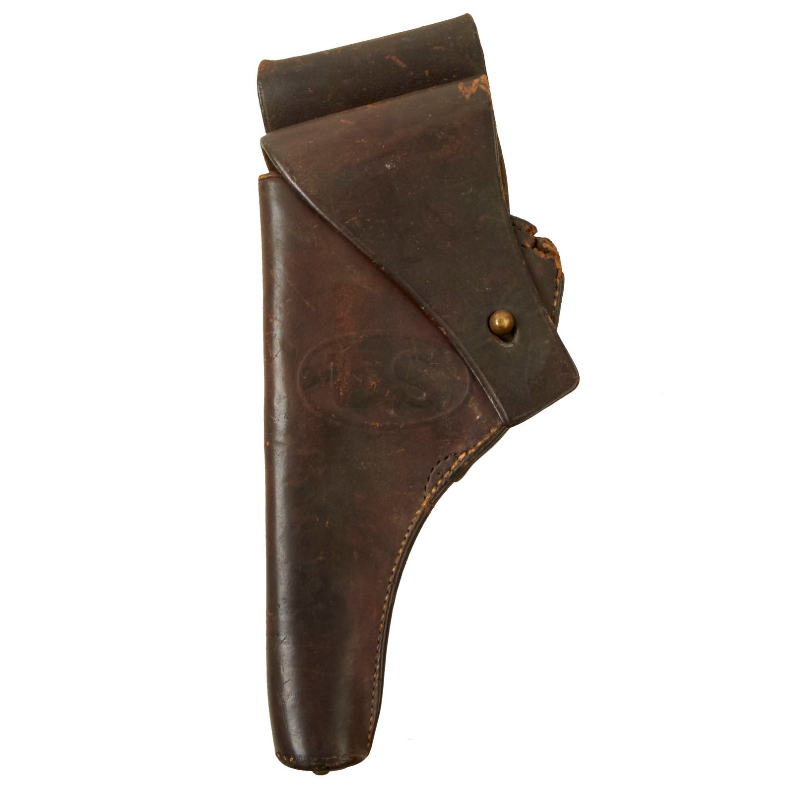 Buy Original U.S. WWI M1909 Holster for Colt / S&W M1917 .45 Revolver by Graton & Knight - Dated 1917 | Original Firearms Antique For Sale