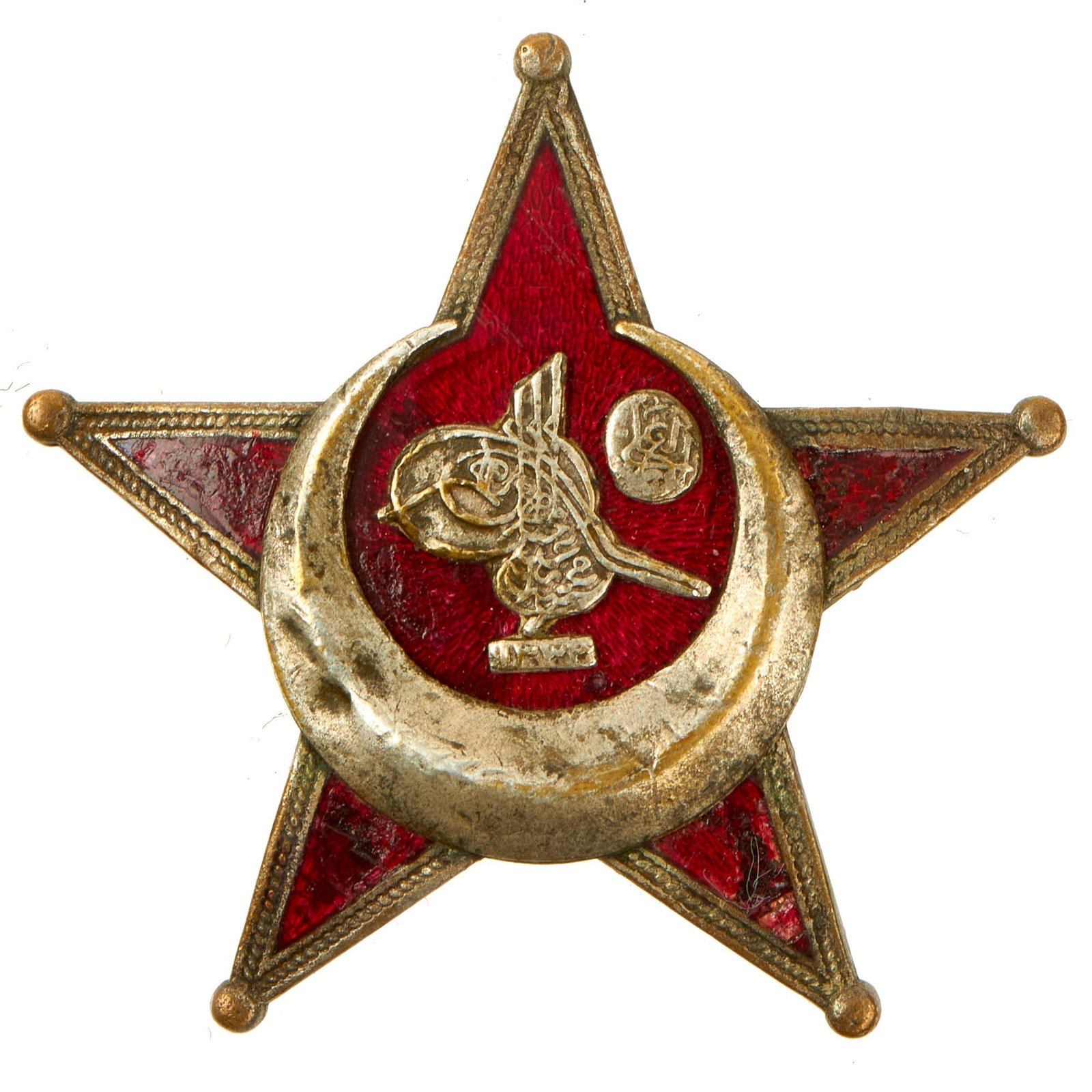 Buy Original Turkish WWI Gallipoli Star Ottoman War Medal - “Iron Crescent” | Original Firearms Antique For Sale