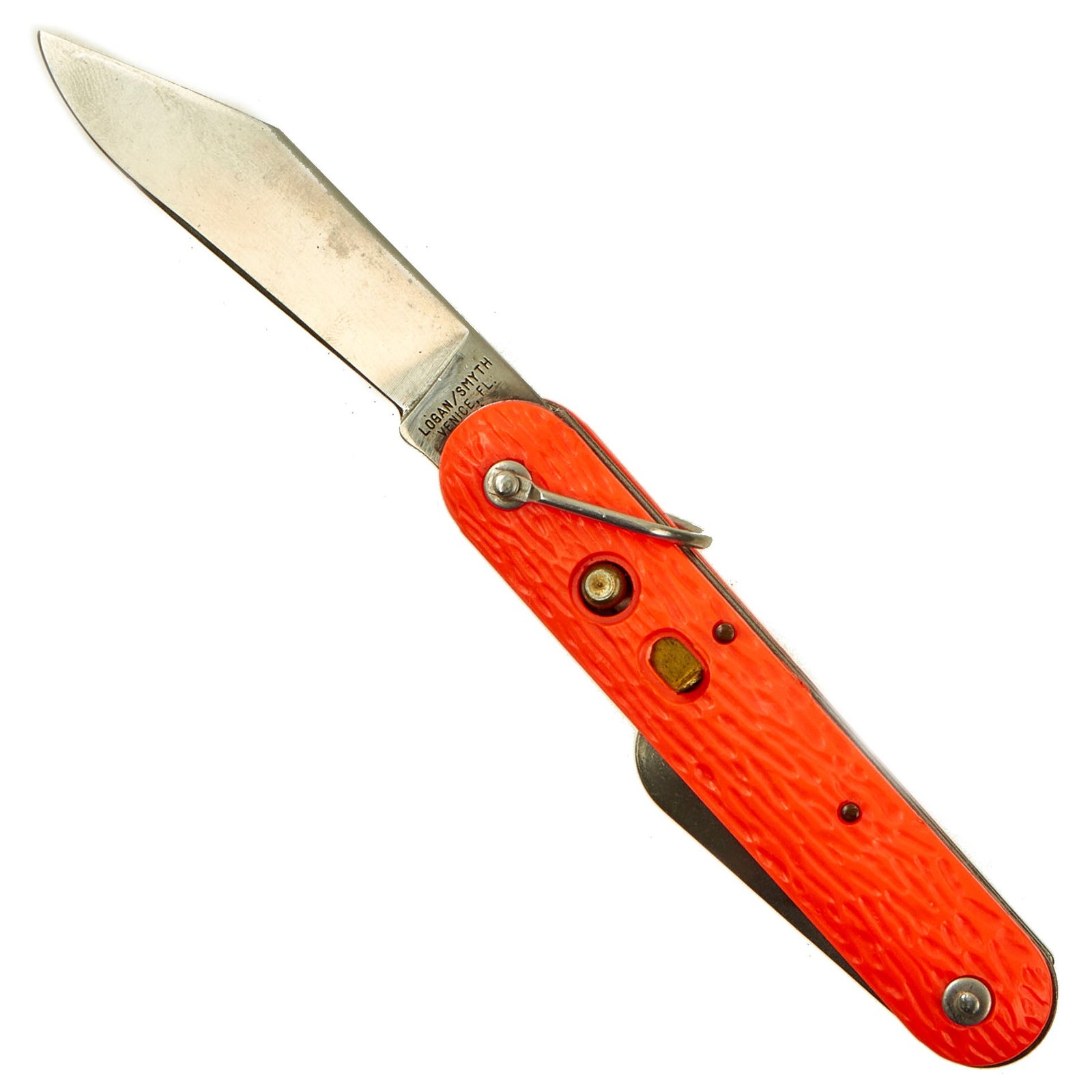 Buy Original U.S. Vietnam War Era Airborne Paratrooper / Pilot Knife with Cord Cutter by Logan/Smyth | Original Firearms Antique For Sale