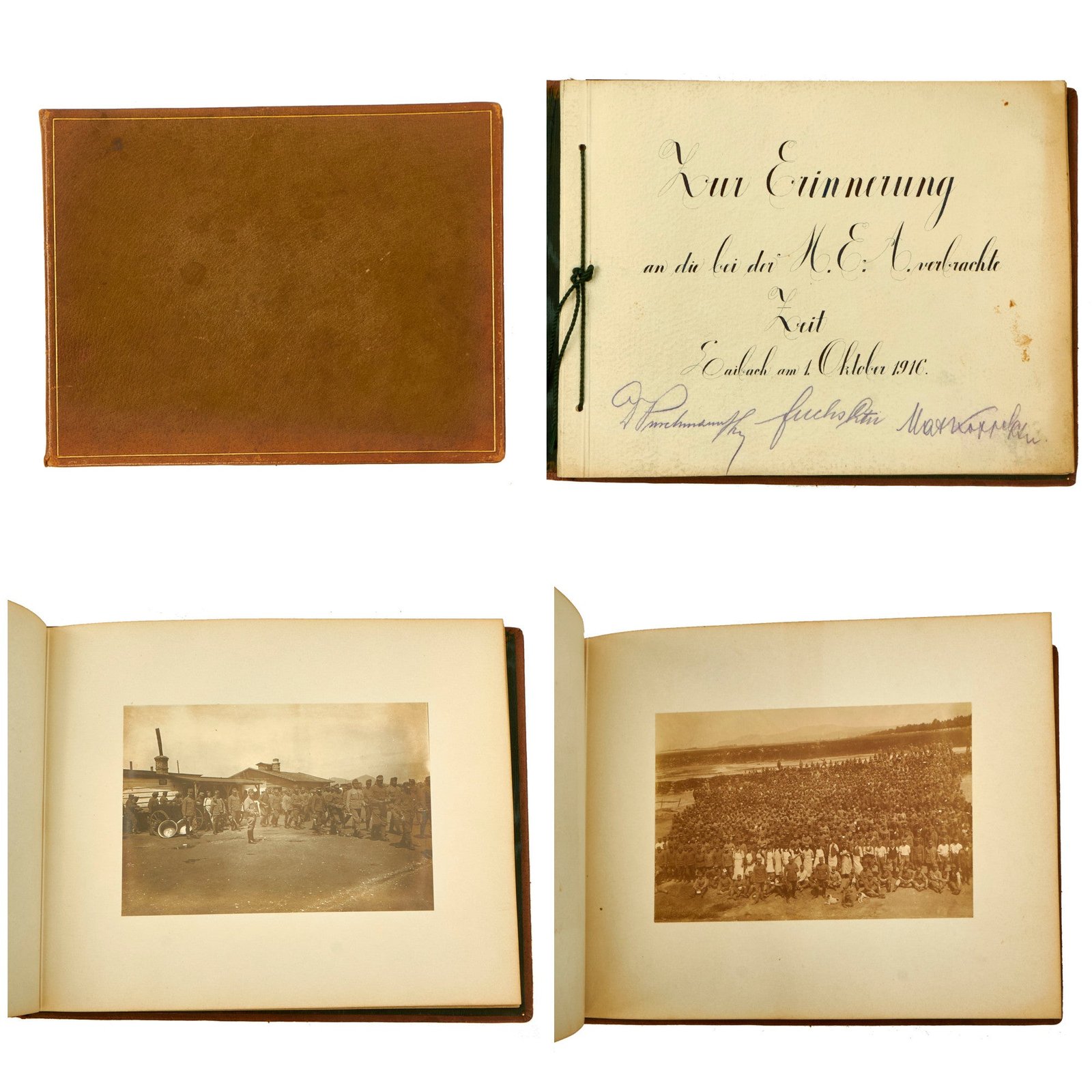 Buy Original Austro-Hungarian WWI 11” x 8 ½” Photo Album - 11 Pictures | Original Firearms Antique For Sale