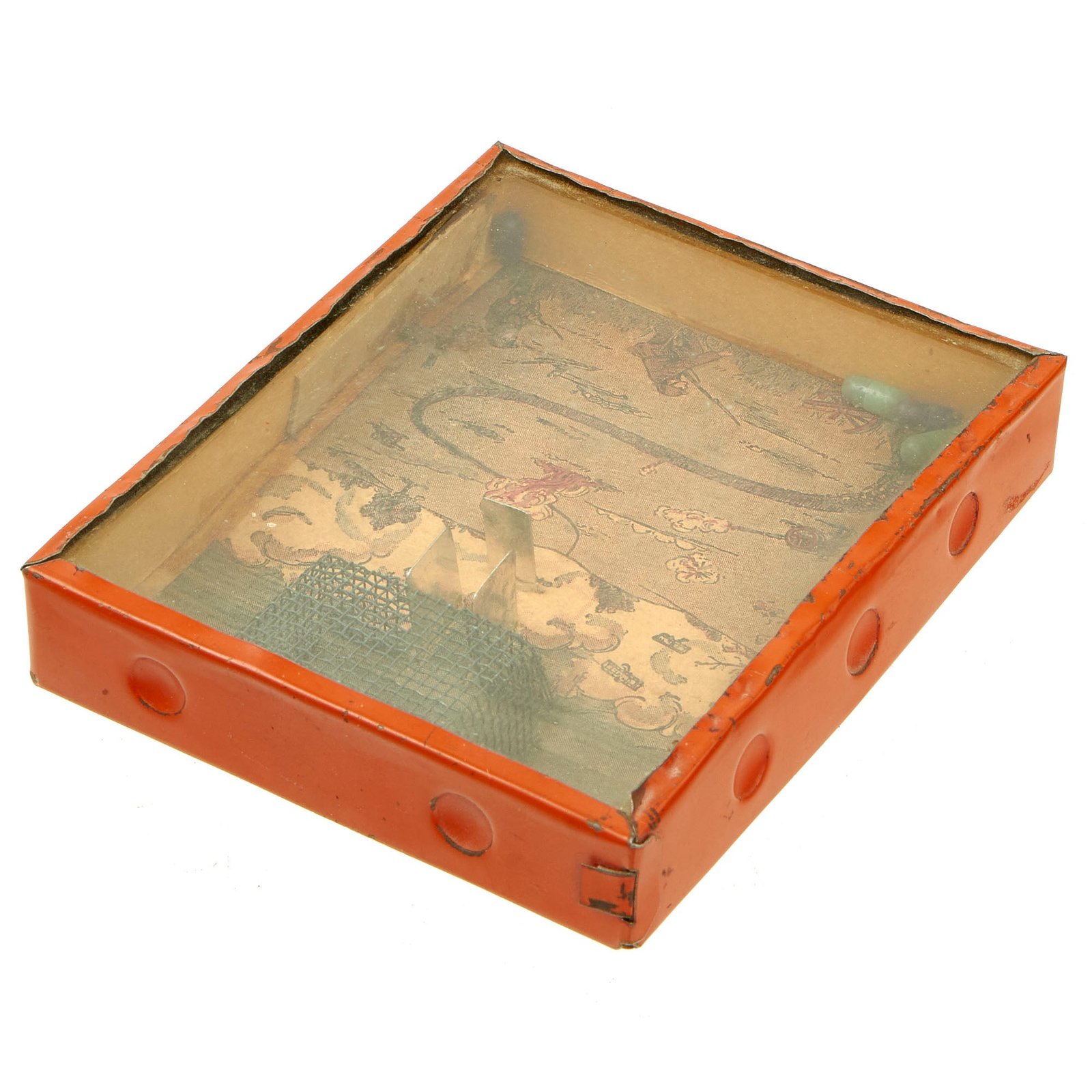 Buy Original U.S. Post WWI Era “Cootie Game” Handheld Palm Puzzle by James R. Irvin & Co., Inc of Chicago, Illinois | Original Firearms Antique For Sale