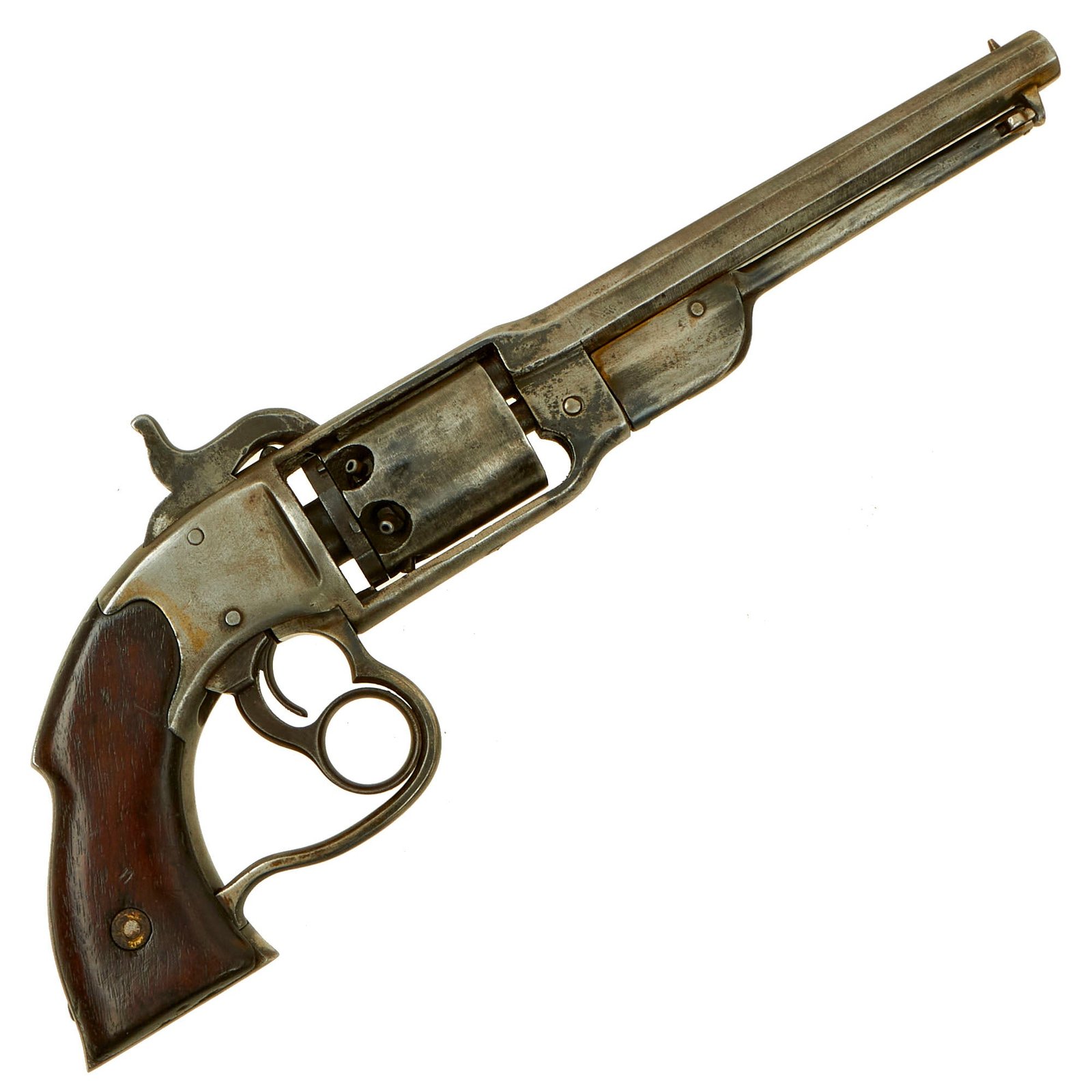 Buy Original U.S. Civil War Savage 1861 Navy Model .36 Caliber Percussion Revolver - Serial 1866 | Original Firearms Antique For Sale