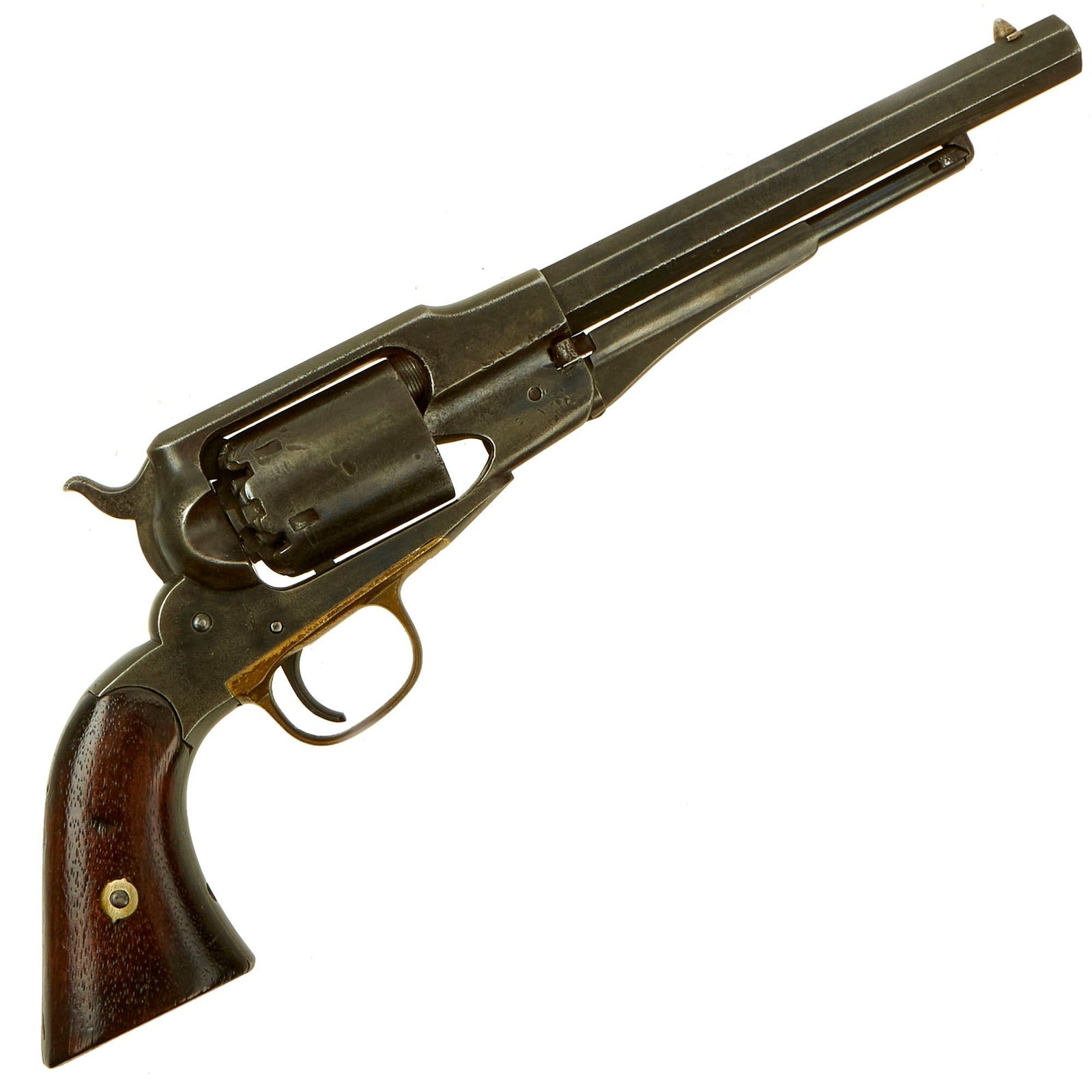 Buy Original U.S. Civil War Remington New Model 1863 Navy .36cal Percussion Revolver - Serial 24500 | Original Firearms Antique For Sale