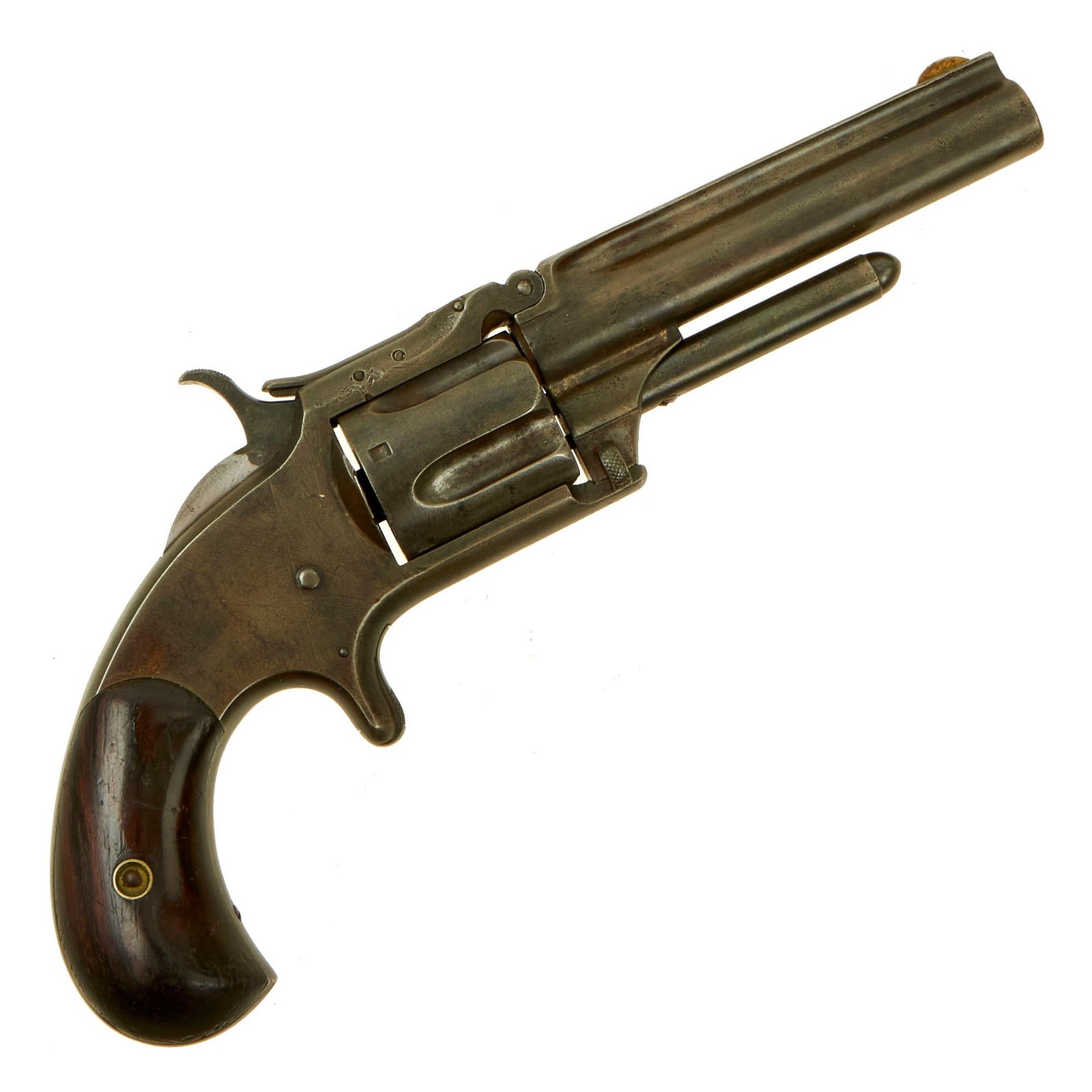 Buy Original U.S. Antique Smith & Wesson Model 1 1/2 2nd Issue Revolver in .32 Rimfire - Matching Serial 35314 | Original Firearms Antique For Sale