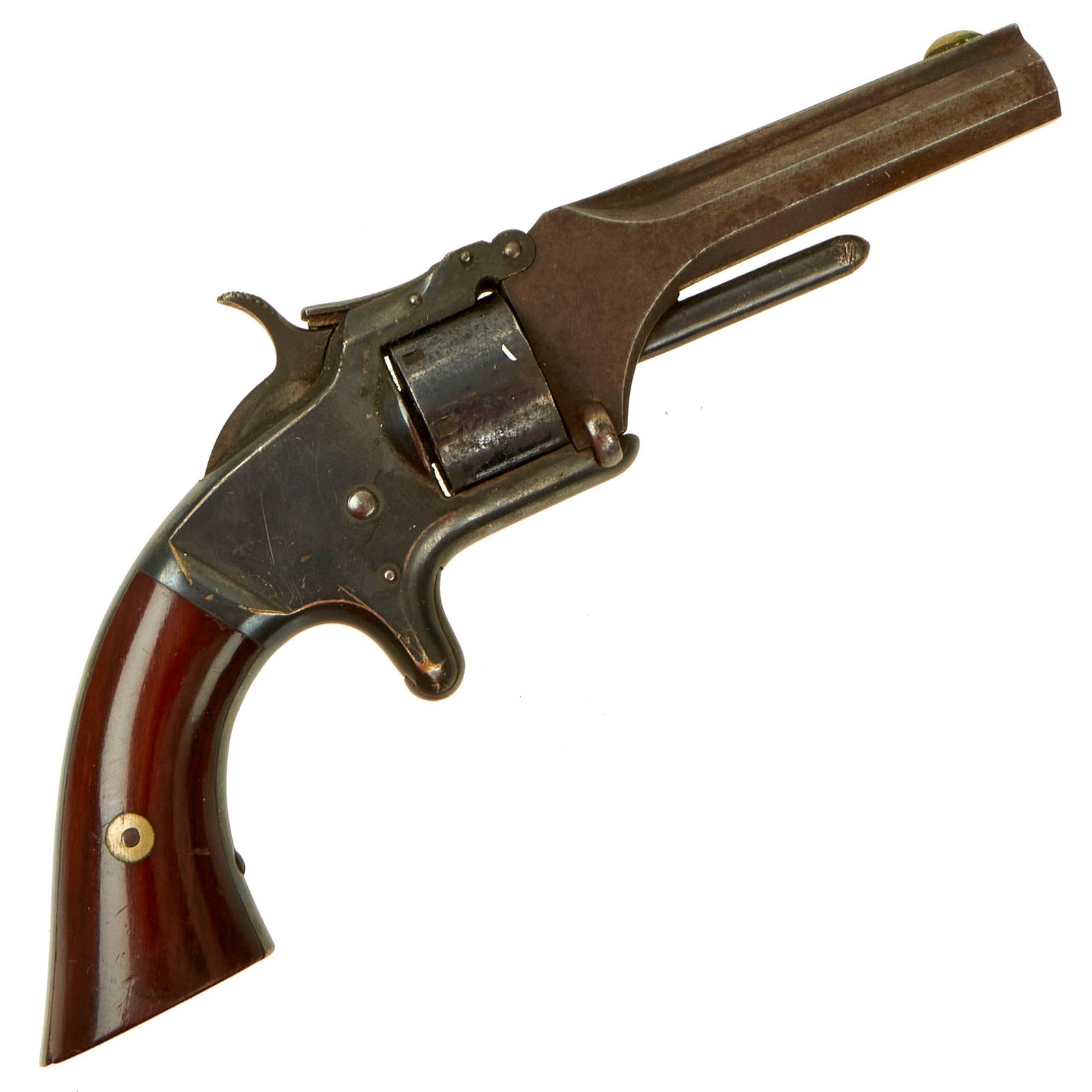 Buy Original U.S. Antique Smith & Wesson Model 1 2nd Issue Revolver in .22 Short - Matching Serial 86473 | Original Firearms Antique For Sale