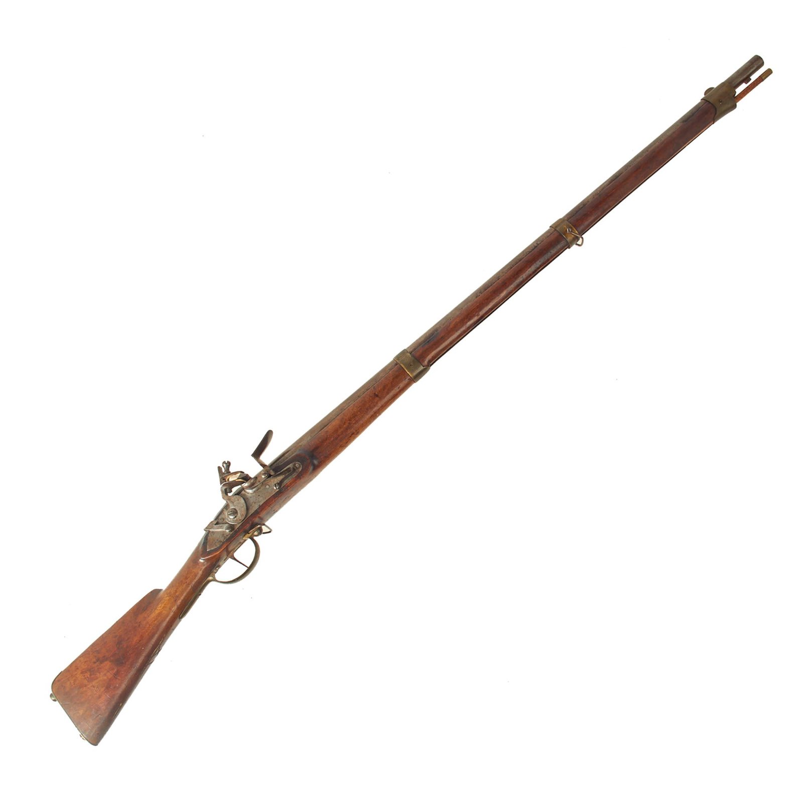 Buy Original Swedish Napoleonic Model 1815 Land Pattern Flintlock Musket with Dog Safety - circa 1815 | Original Firearms Antique For Sale