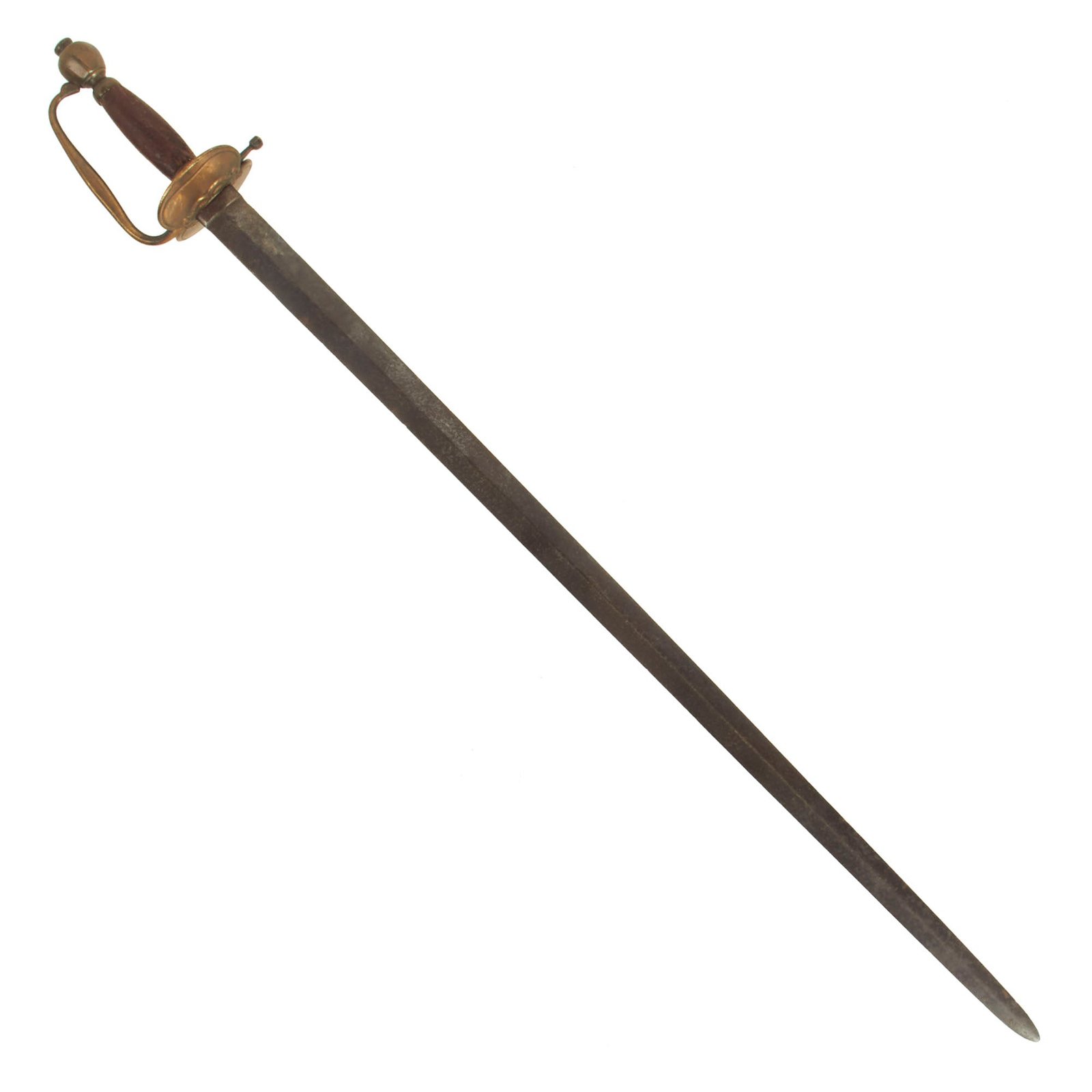 Buy Original British Late 18th Century Irish Rebellion Era Pattern 1796 Spadroon Sword | Original Firearms Antique For Sale