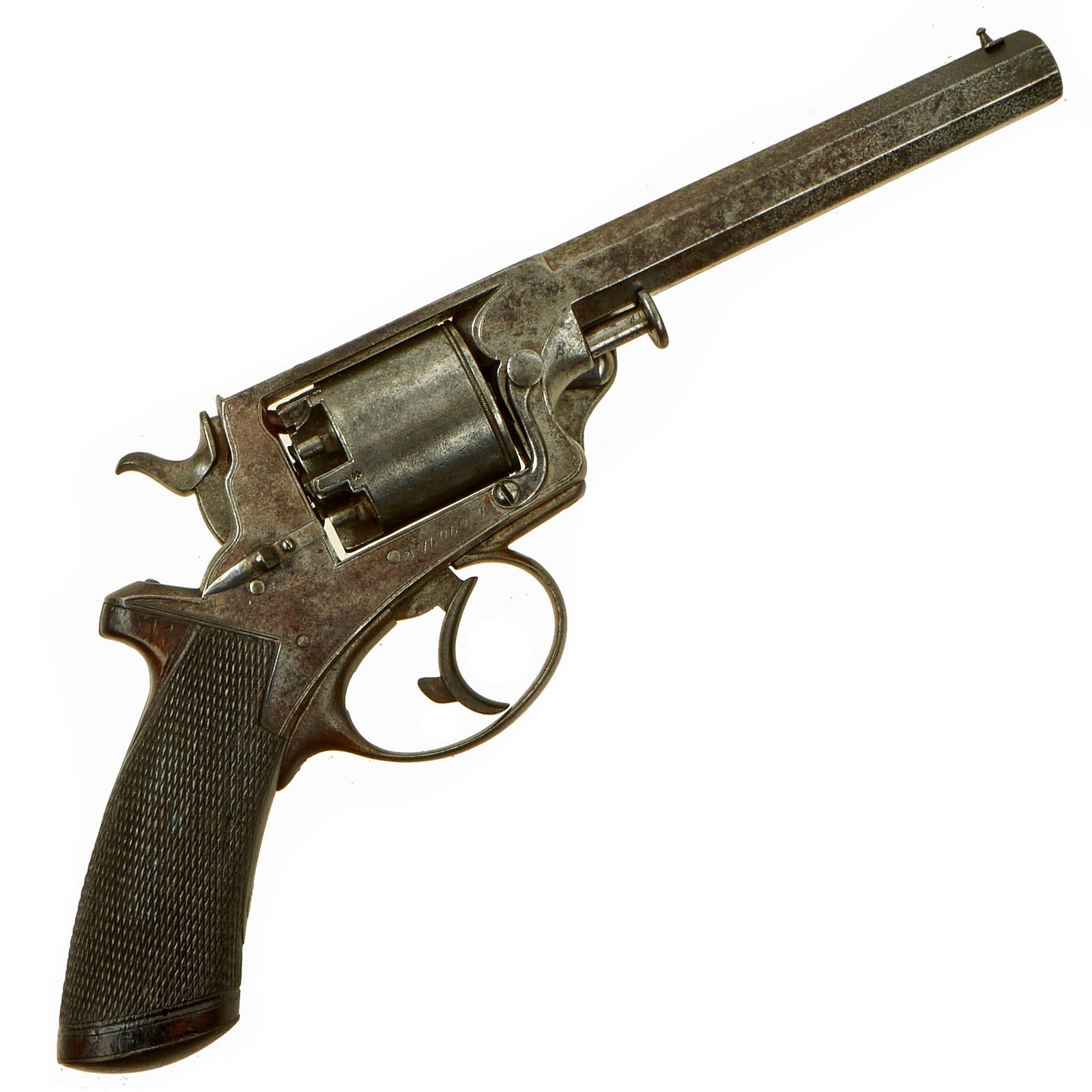 Buy Original U.S. Civil War Era British .442 Caliber 4th Model Tranter Percussion Revolver - Serial 16969 T Near CSA Used Examples | Original Firearms Antique For Sale