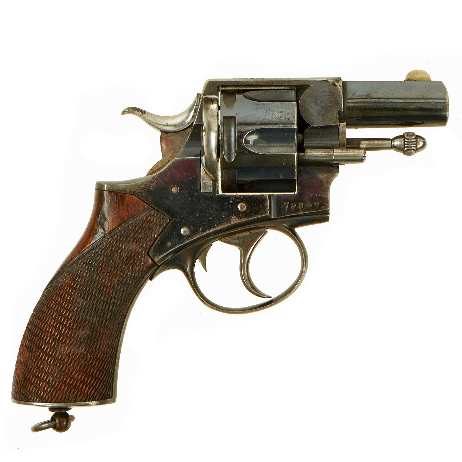 Buy Original British P. Webley & Son Metropolitan Police Revolver in .450 circa 1885 - Serial 79847 | Original Firearms Antique For Sale