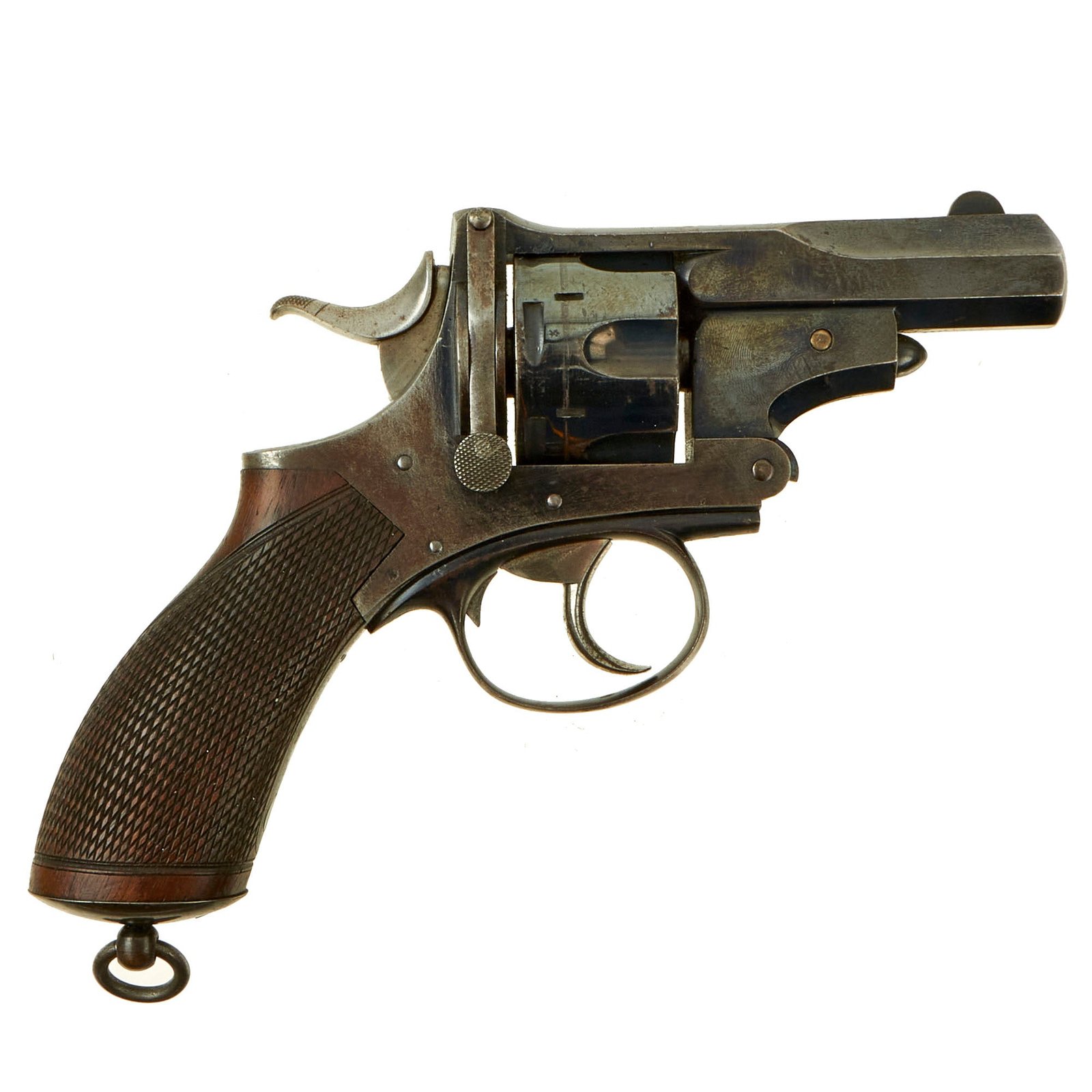 Buy Original British Victorian Webley-Pryse No.4 Revolver in .450 Adams Sold by Boss & Co with Rare 3 Inch Barrel - Serial 1918 | Original Firearms Antique For Sale