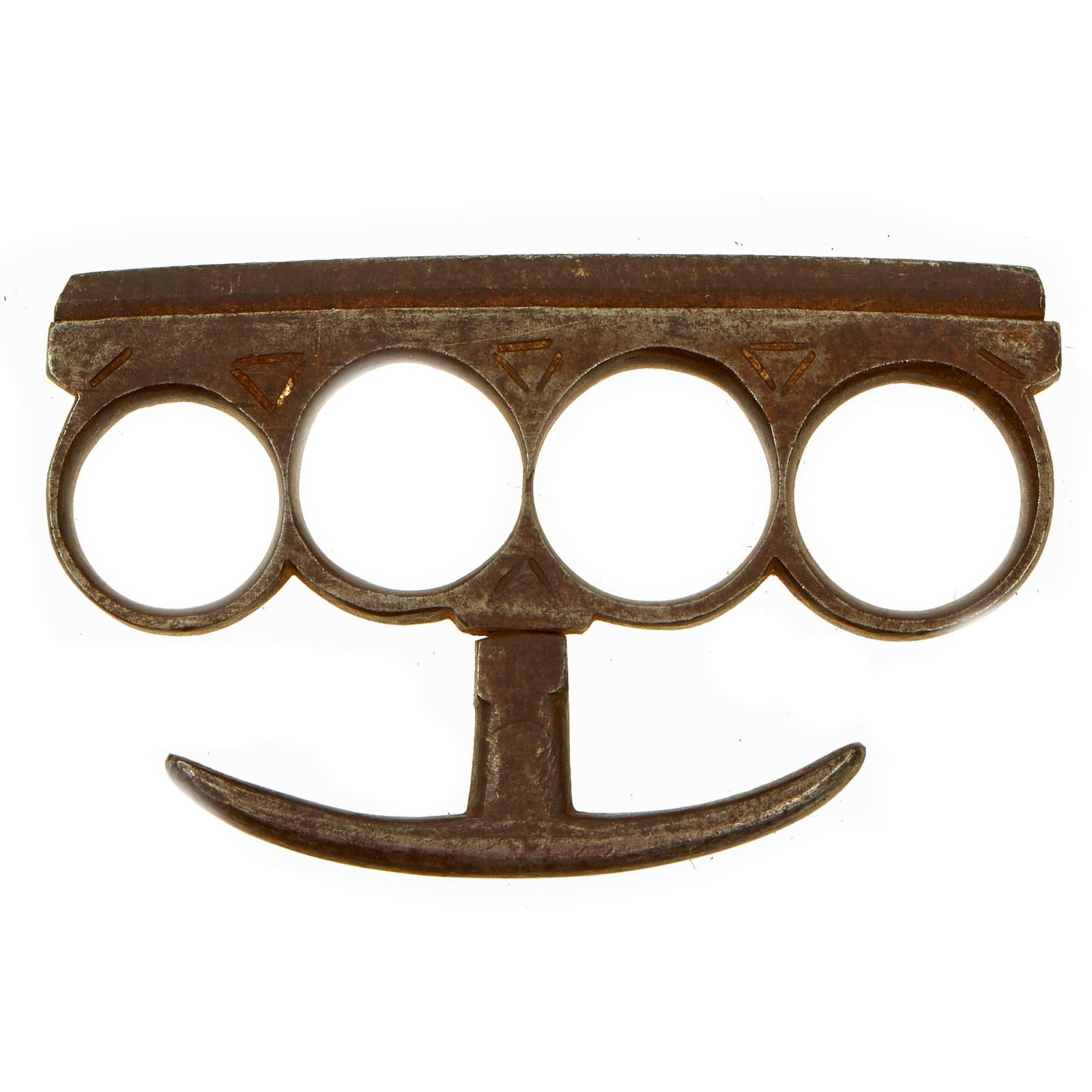 Buy Original WWI Era Custom Made Steel Sand Cast Knuckle Dusters | Original Firearms Antique For Sale