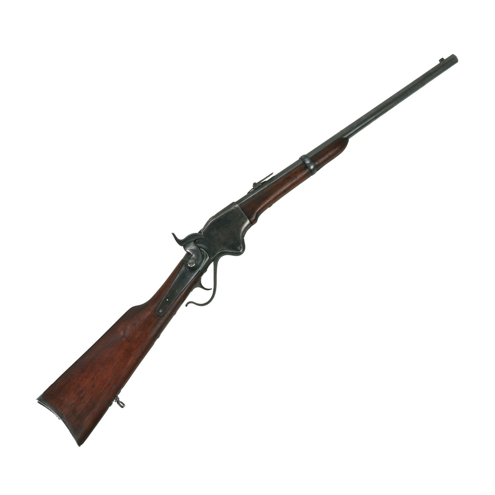 Buy Original U.S. Civil War Model 1860 Spencer Repeating Saddle Ring Carbine Serial Number 33161 - circa 1864 | Original Firearms Antique For Sale
