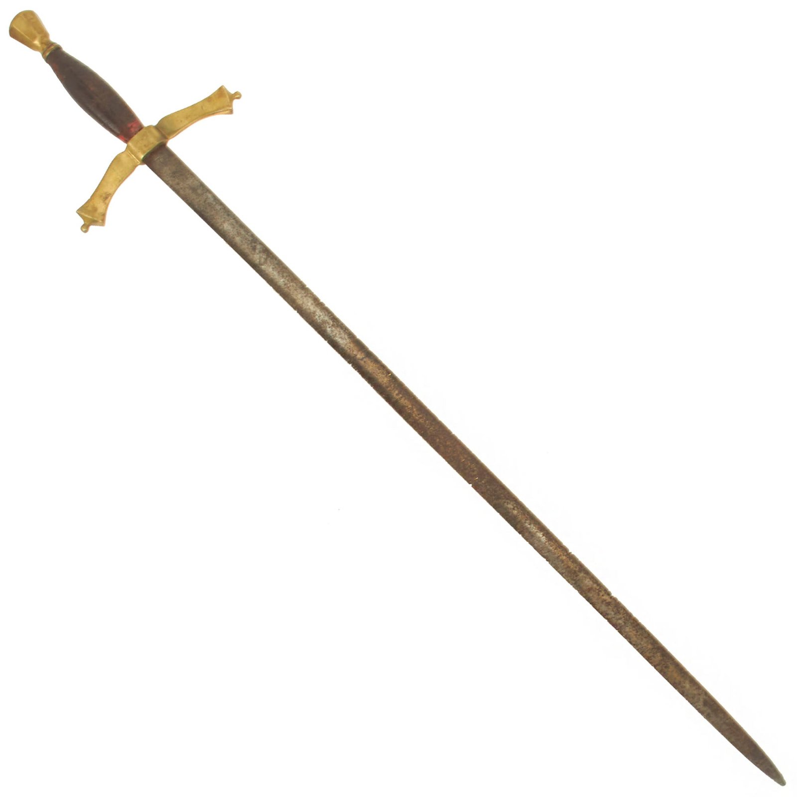 Buy Original 19th Century Victorian Copy of a 14th Century Knightly Arming Sword | Original Firearms Antique For Sale