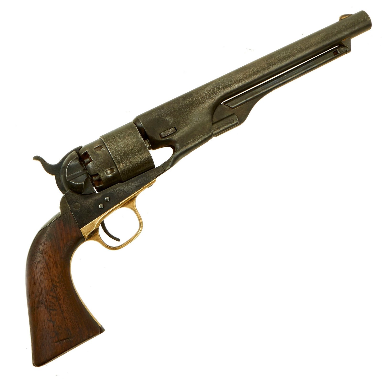 Buy Original U.S. Civil War Colt Model 1860 Army .44cal Percussion Revolver made in 1863 - Matching Serial 89350 | Original Firearms Antique For Sale