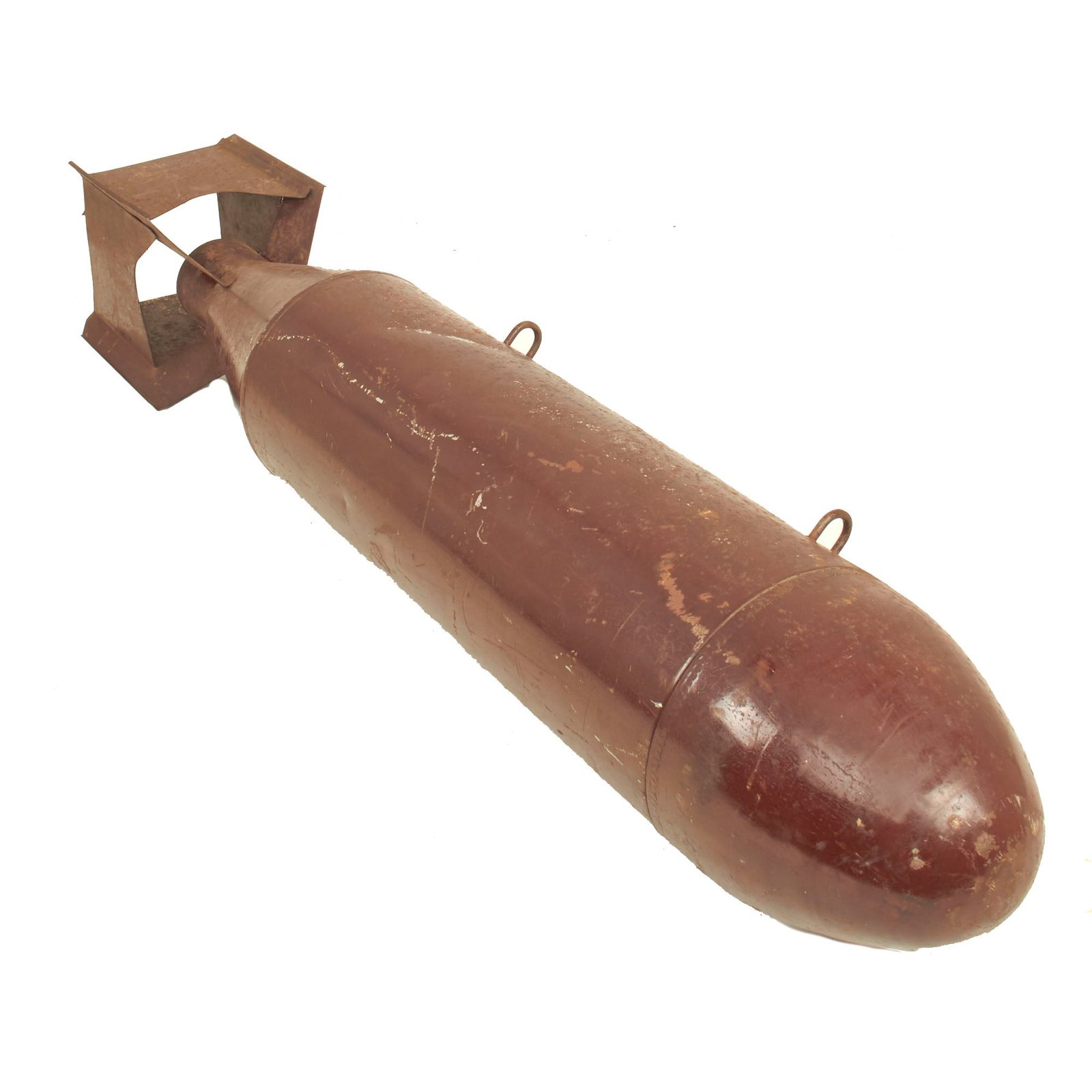 Buy Original U.S WWII M38A2 100 lb. Inert Practice Aerial Bomb - Repainted | Original Firearms Antique For Sale