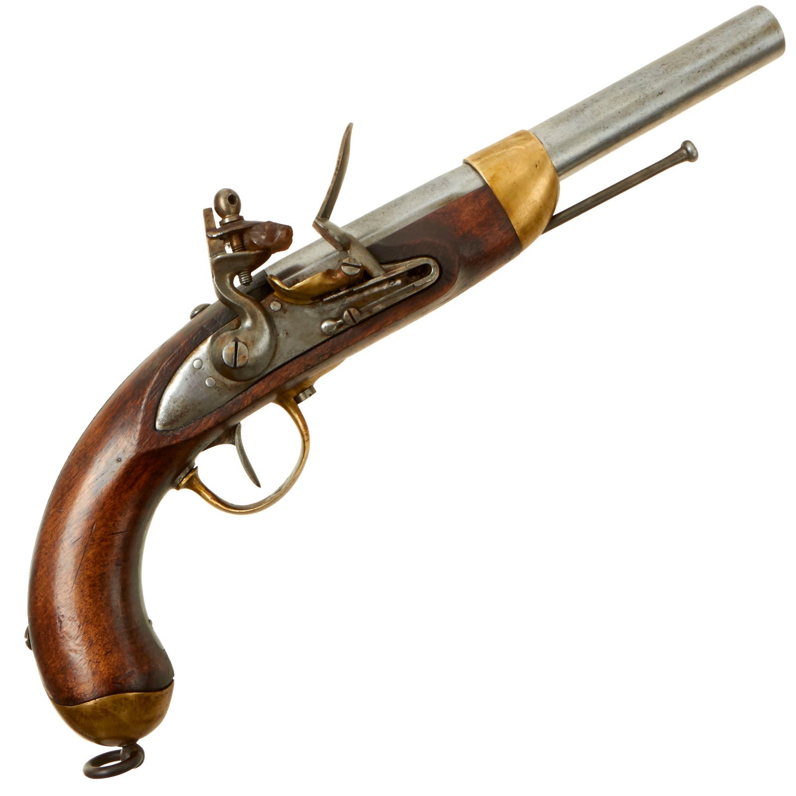 Buy Original French Modèle 1816 Flintlock Pistol - Scrubbed Markings | Original Firearms Antique For Sale