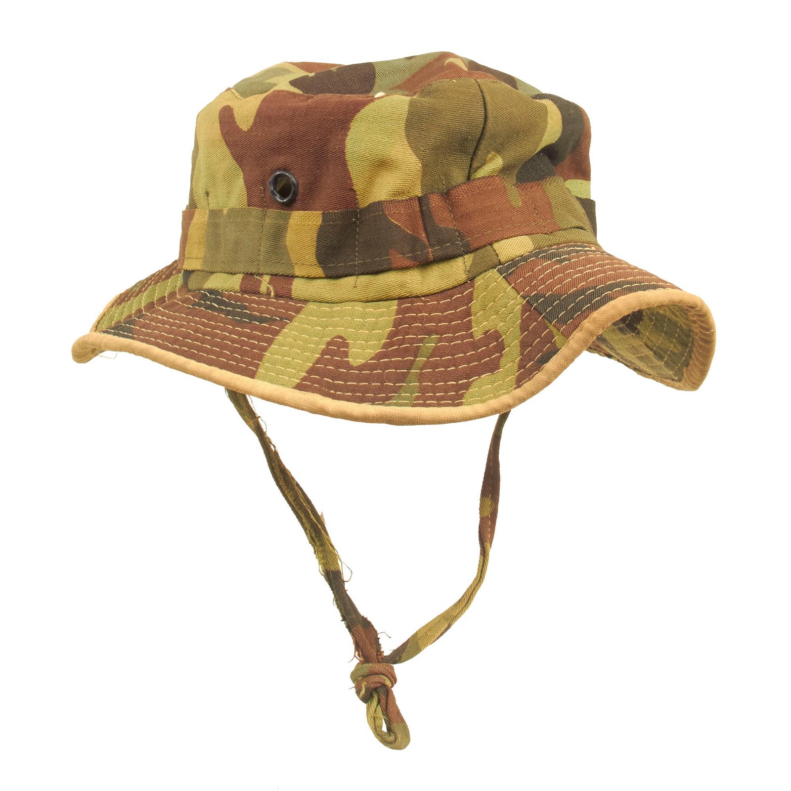 Buy Original U.S. Vietnam War ARVN Camouflage In Country Made Boonie Cap | Original Firearms Antique For Sale
