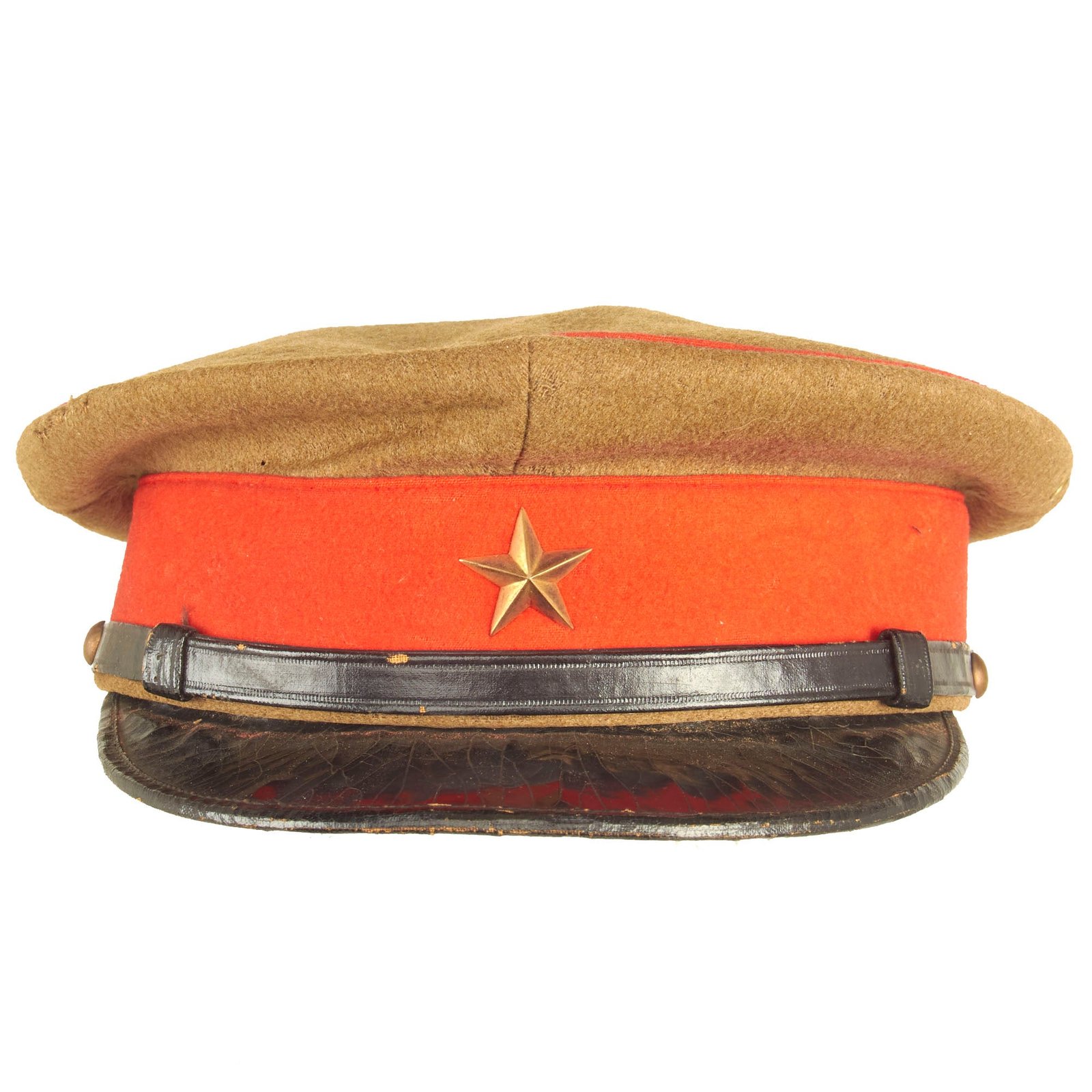 Buy Original WWII Imperial Japanese Army Type 45 Officer Visor Cap | Original Firearms Antique For Sale
