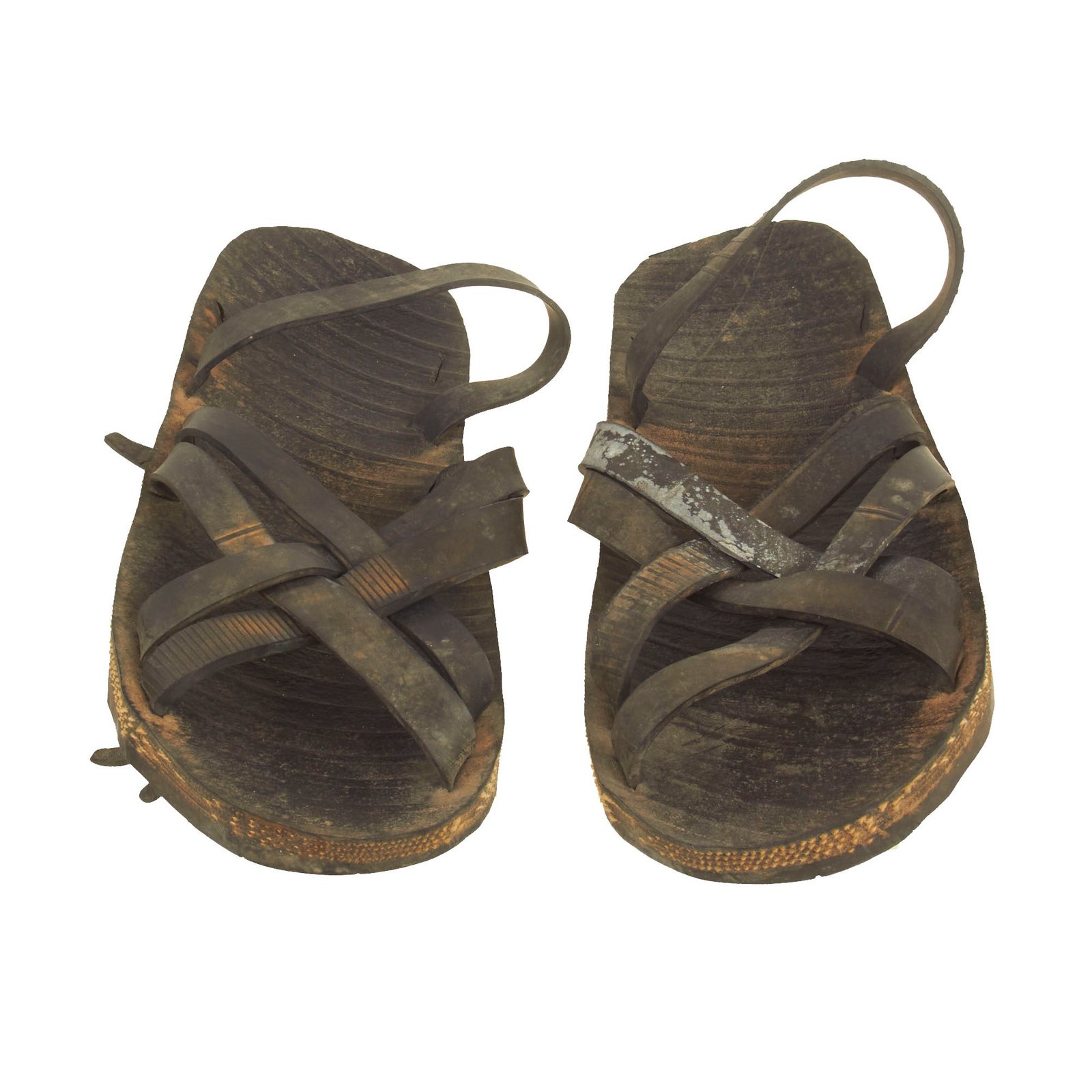 Buy Original Vietnam War Viet Cong Ho Chi Minh Rubber Tire Sandals - 1 Pair | Original Firearms Antique For Sale