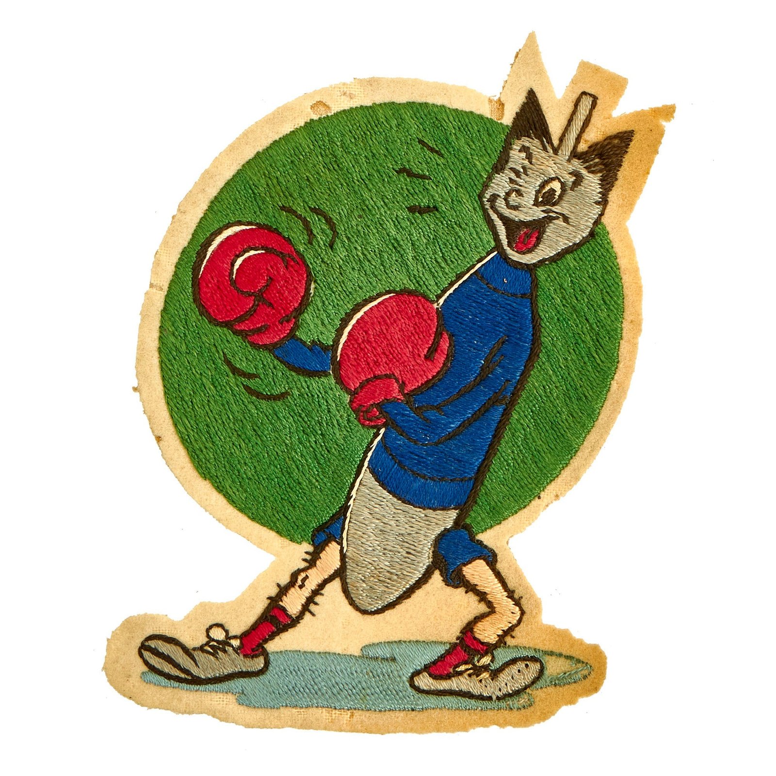 Buy Original U.S. WWII British Made Embroidered 613th Bombardment Squadron, 401st Bombardment Group Flight Jacket Patch | Original Firearms Antique For Sale