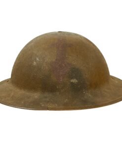 Buy Original U.S. WWI 32nd Infantry “Red Arrow” Division M1917 Doughboy Helmet - Complete | Original Firearms Antique For Sale