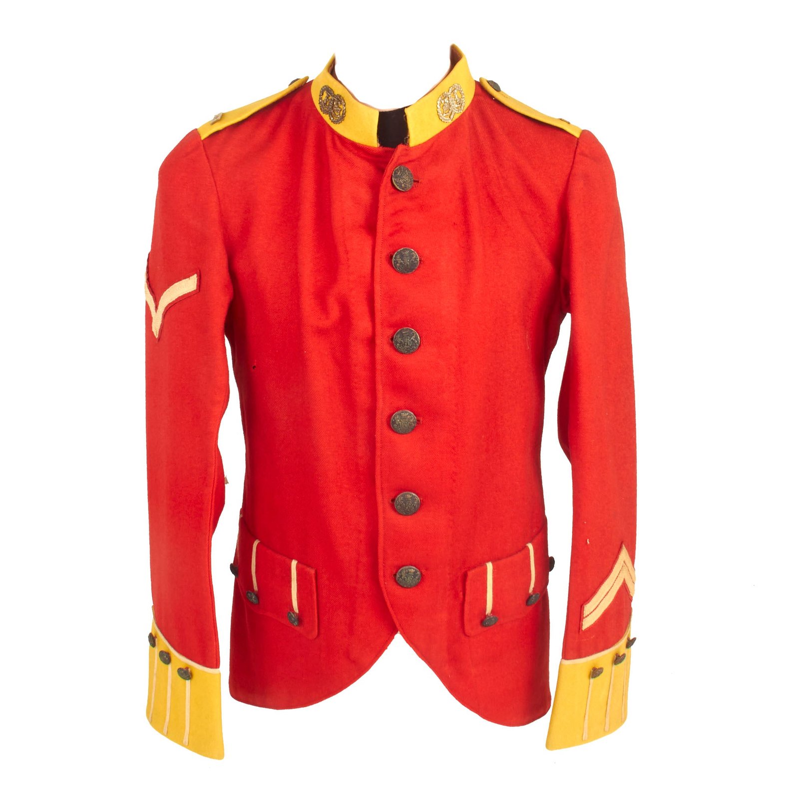 Buy Original British Pre-WWI Era Argyll and Sutherland Highlanders (Princess Louise's) Scarlet Tunic | Original Firearms Antique For Sale