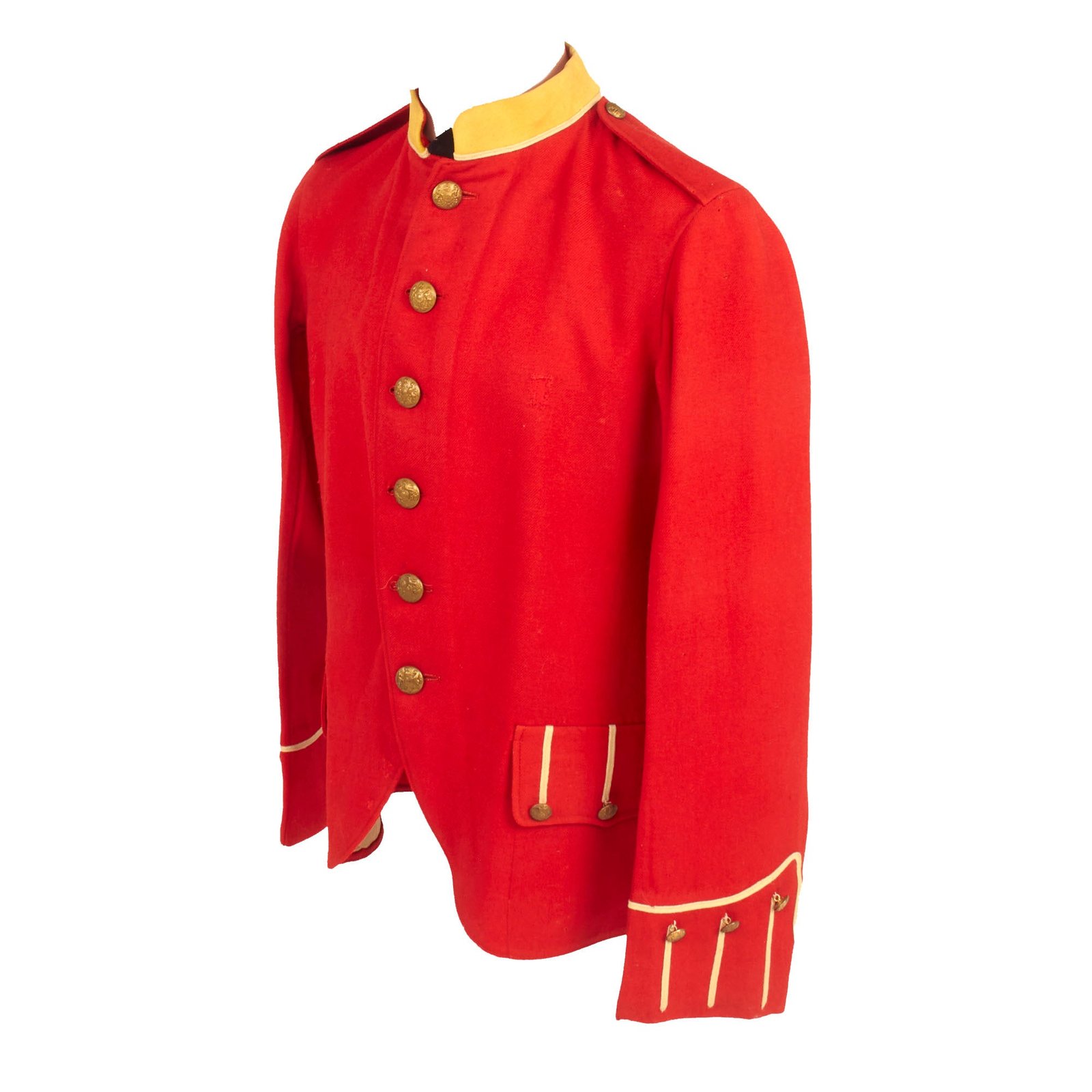 Buy Original British Pre-WWI Era Scottish Highland Regiment Scarlet Tunic | Original Firearms Antique For Sale