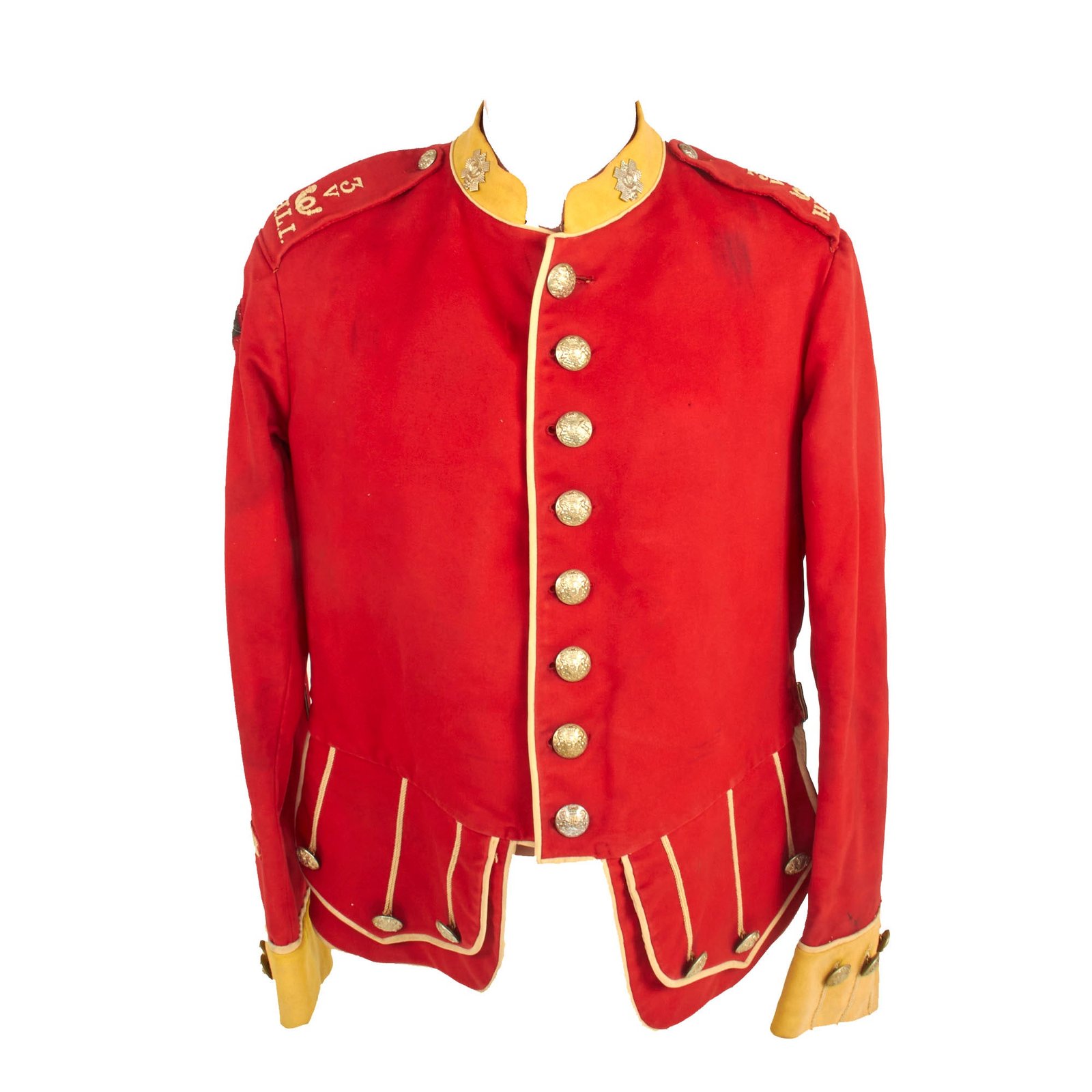 Buy Original British Pre-WWI Scottish 3rd (Blythswood) Volunteer Battalion, Highland Light Infantry Dress Doublet | Original Firearms Antique For Sale