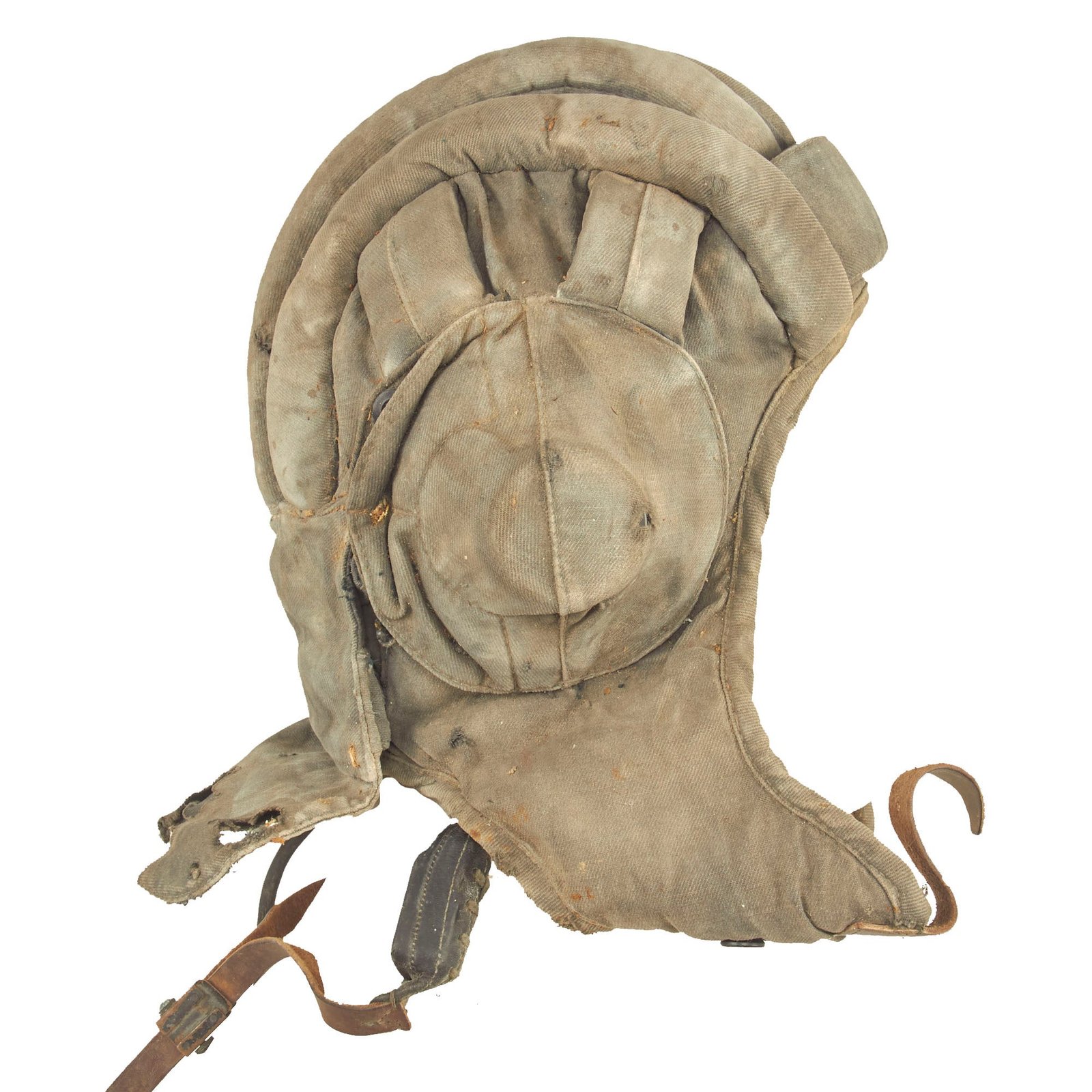 Buy Original Iraqi Gulf War Era Soviet TSh-4 Tanker’s Helmet Captured by US Soldier in 1991 With Arabic Markings | Original Firearms Antique For Sale