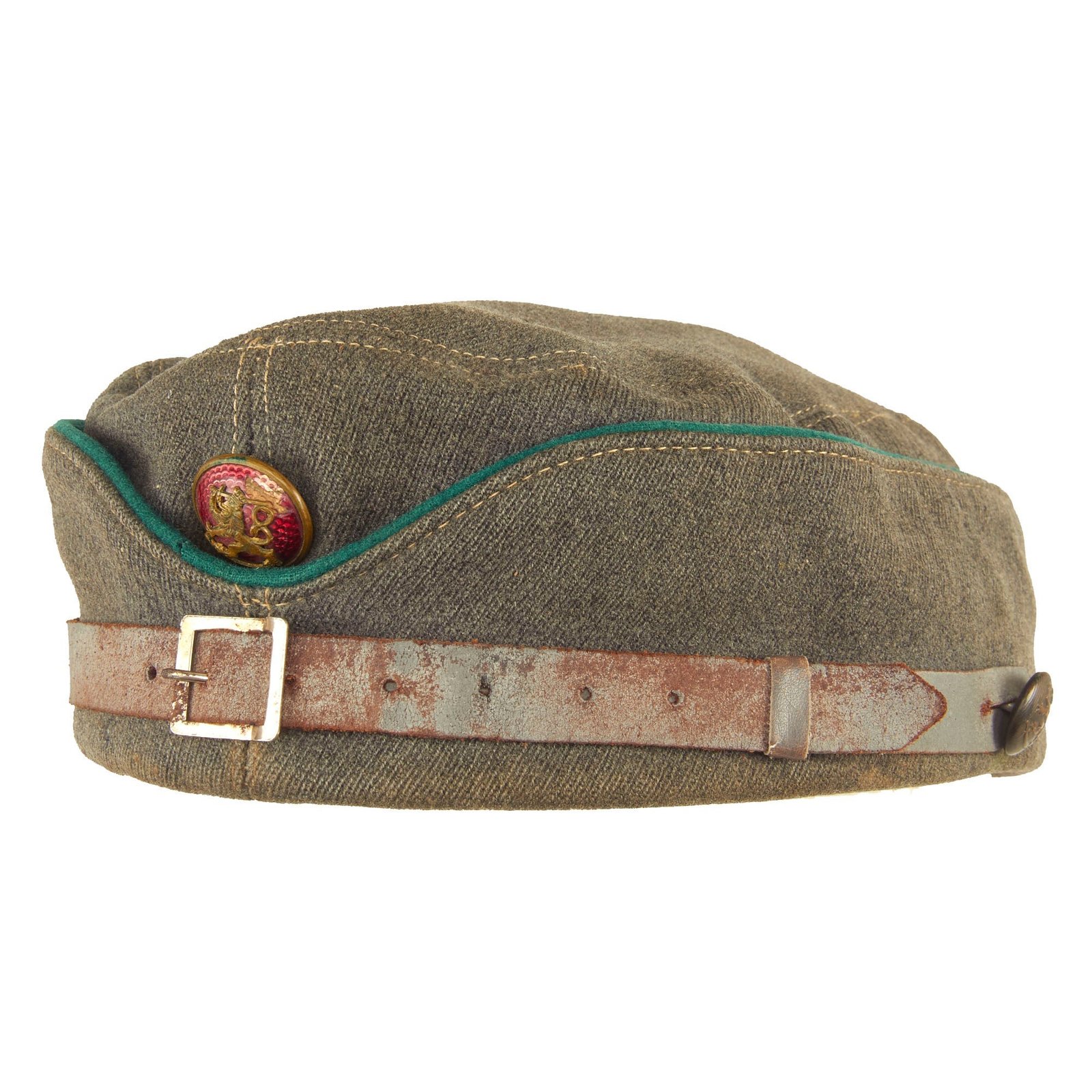 Buy Original Finland WWII Finnish Army Officers Kesälakki M39 Summer Cap With Chinstrap | Original Firearms Antique For Sale