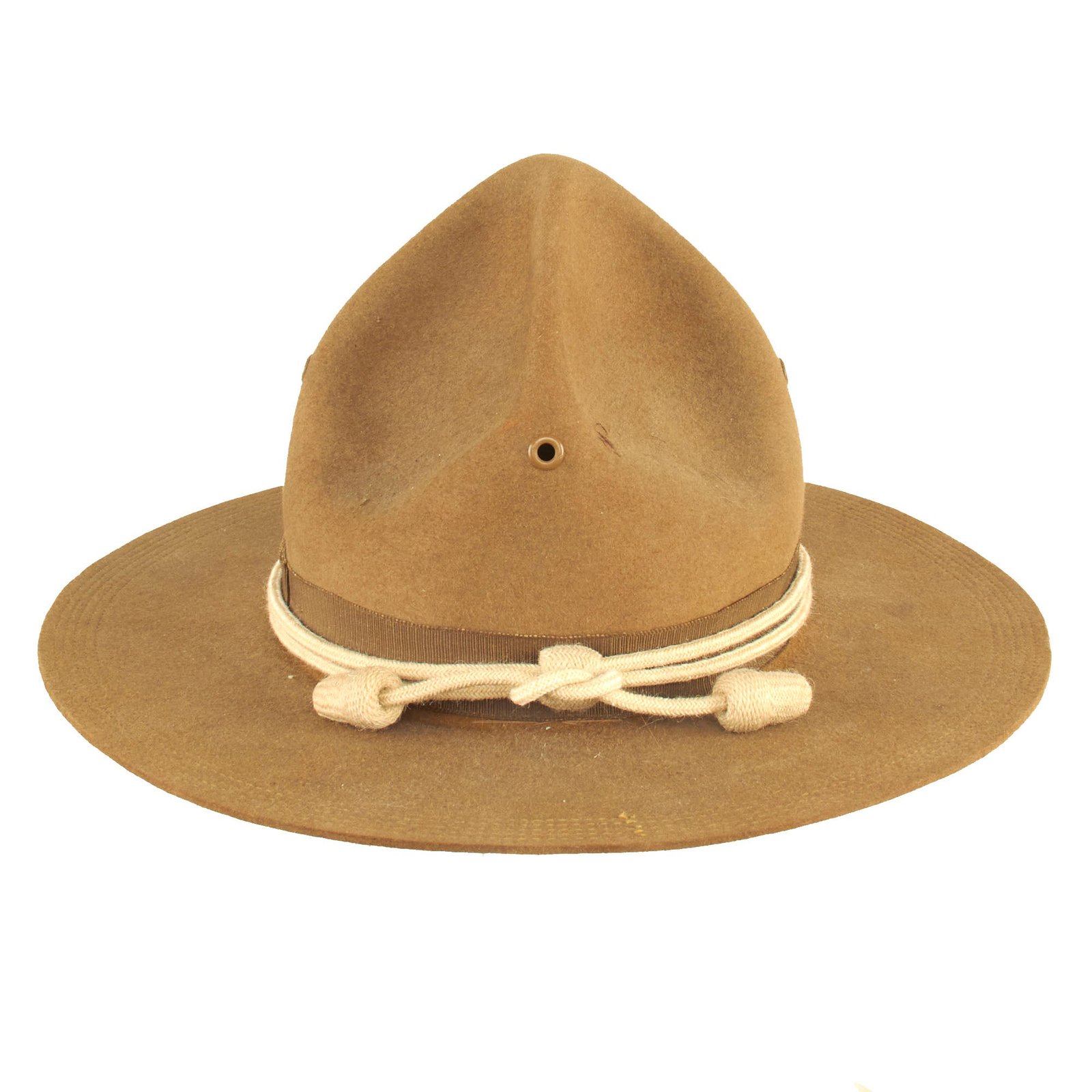 Buy Original U.S. WWI US Army M1911 Felt Campaign Hat With Quartermaster Corps Cord | Original Firearms Antique For Sale