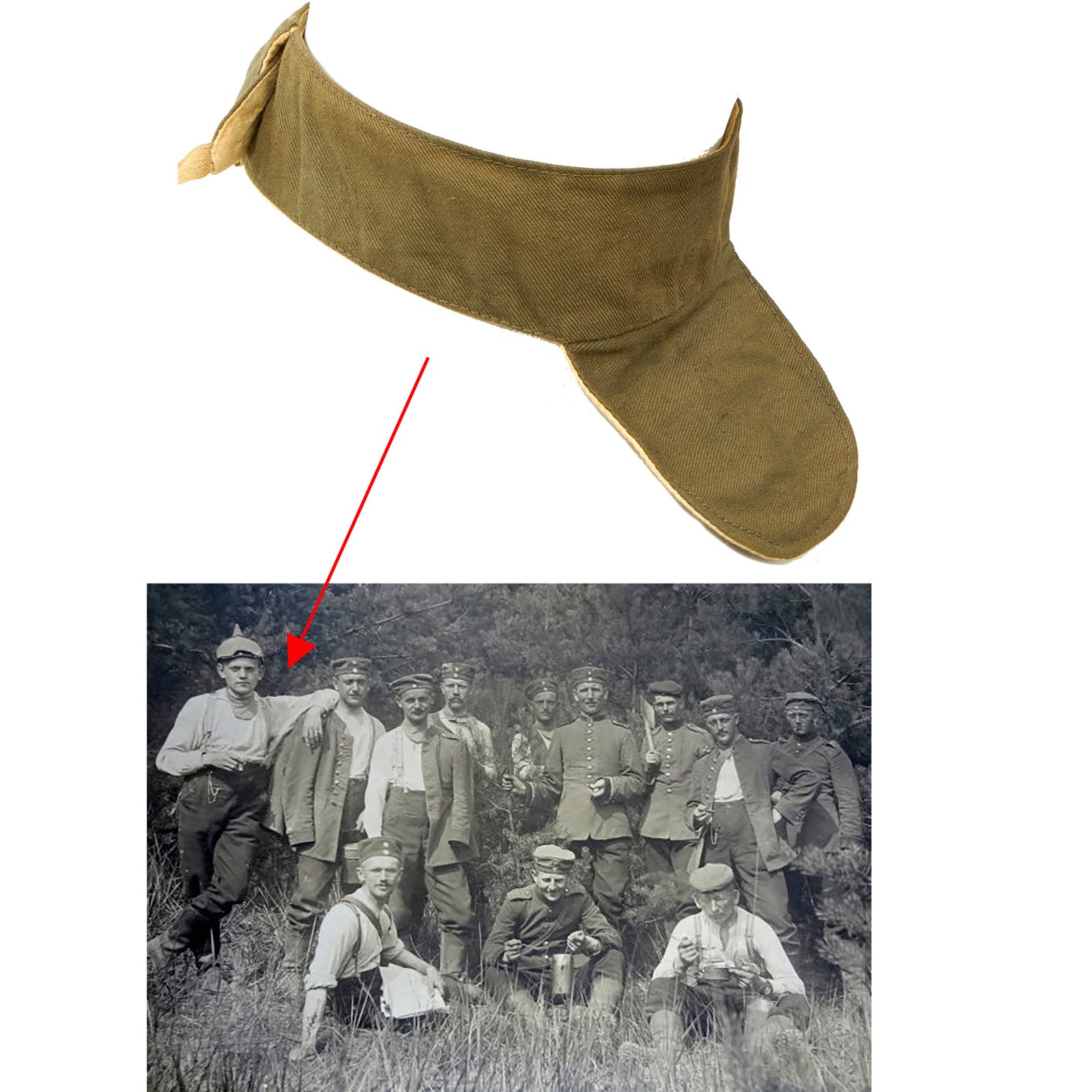 Buy Original Imperial German WWI M1915 Halsbinde Neck Stock | Original Firearms Antique For Sale