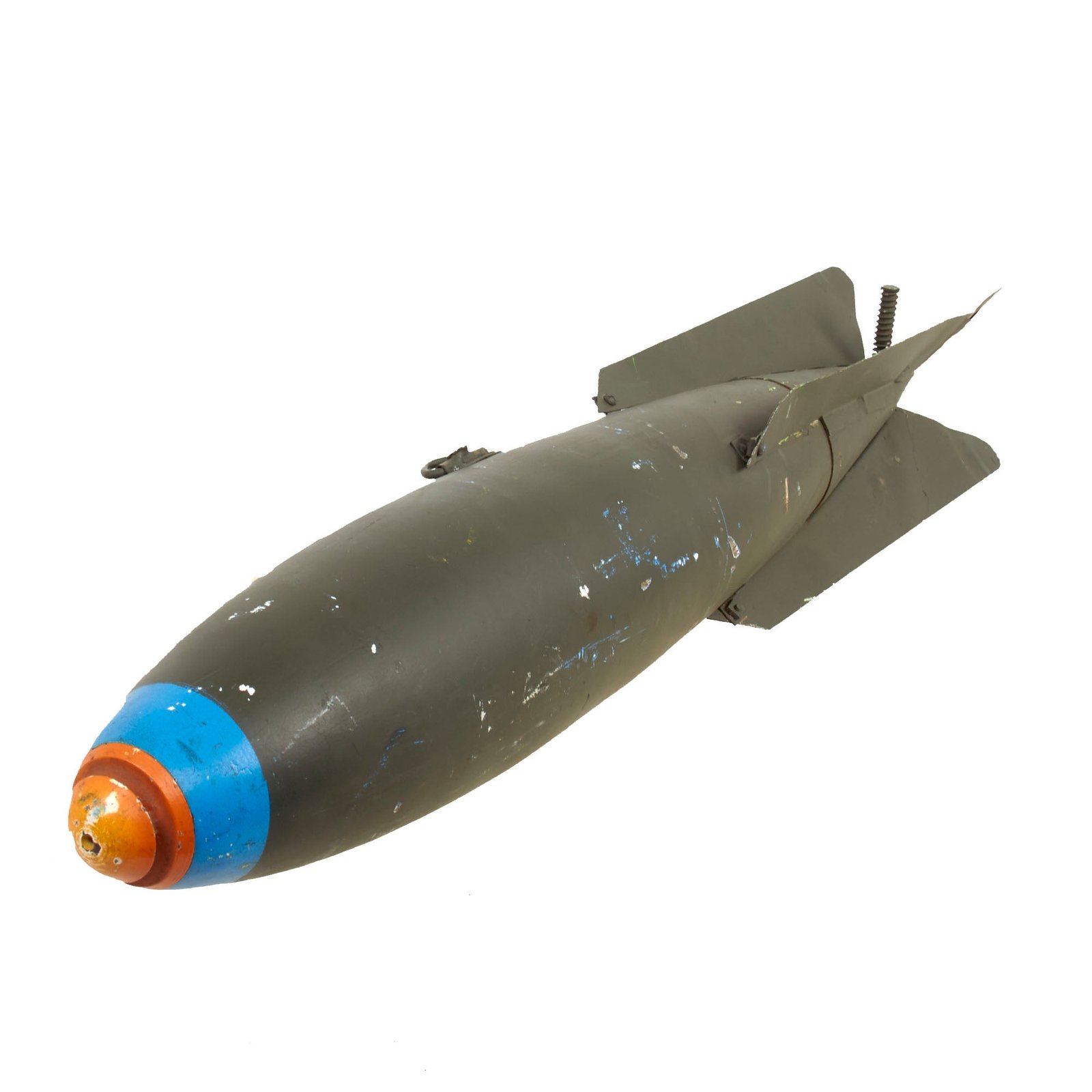 Buy Original U.S. WWI Era Inert Mark II 25lb. Aerial Practice Bomb - Repainted | Original Firearms Antique For Sale