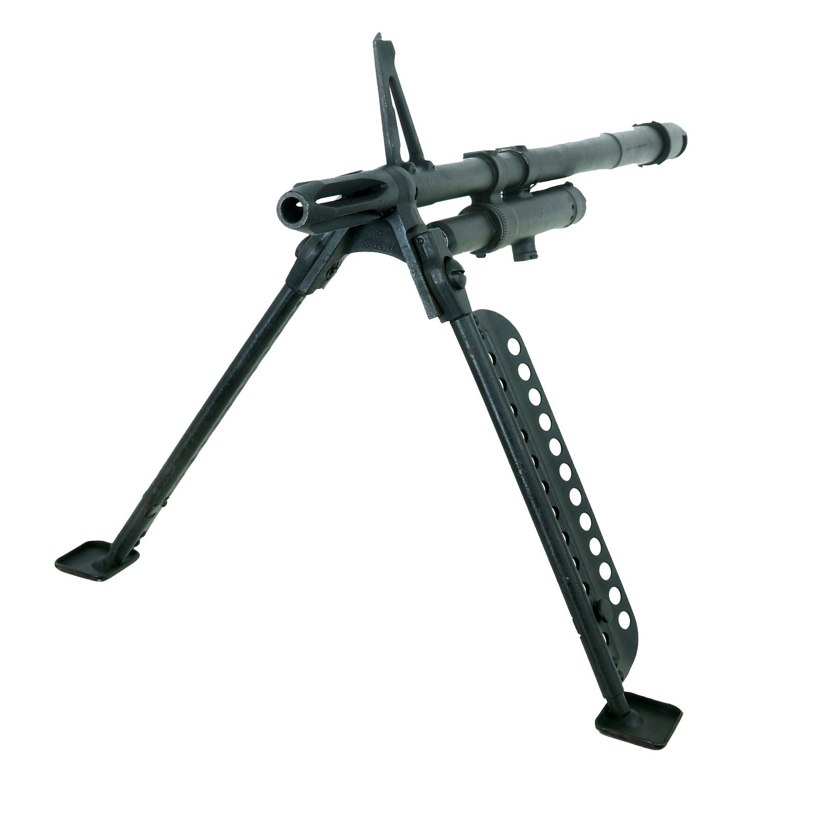 Buy Original U.S. Vietnam War M60 Machine Gun Live Barrel Assembly with Flash Hider, Bipod, and Gas Regulator | Original Firearms Antique For Sale