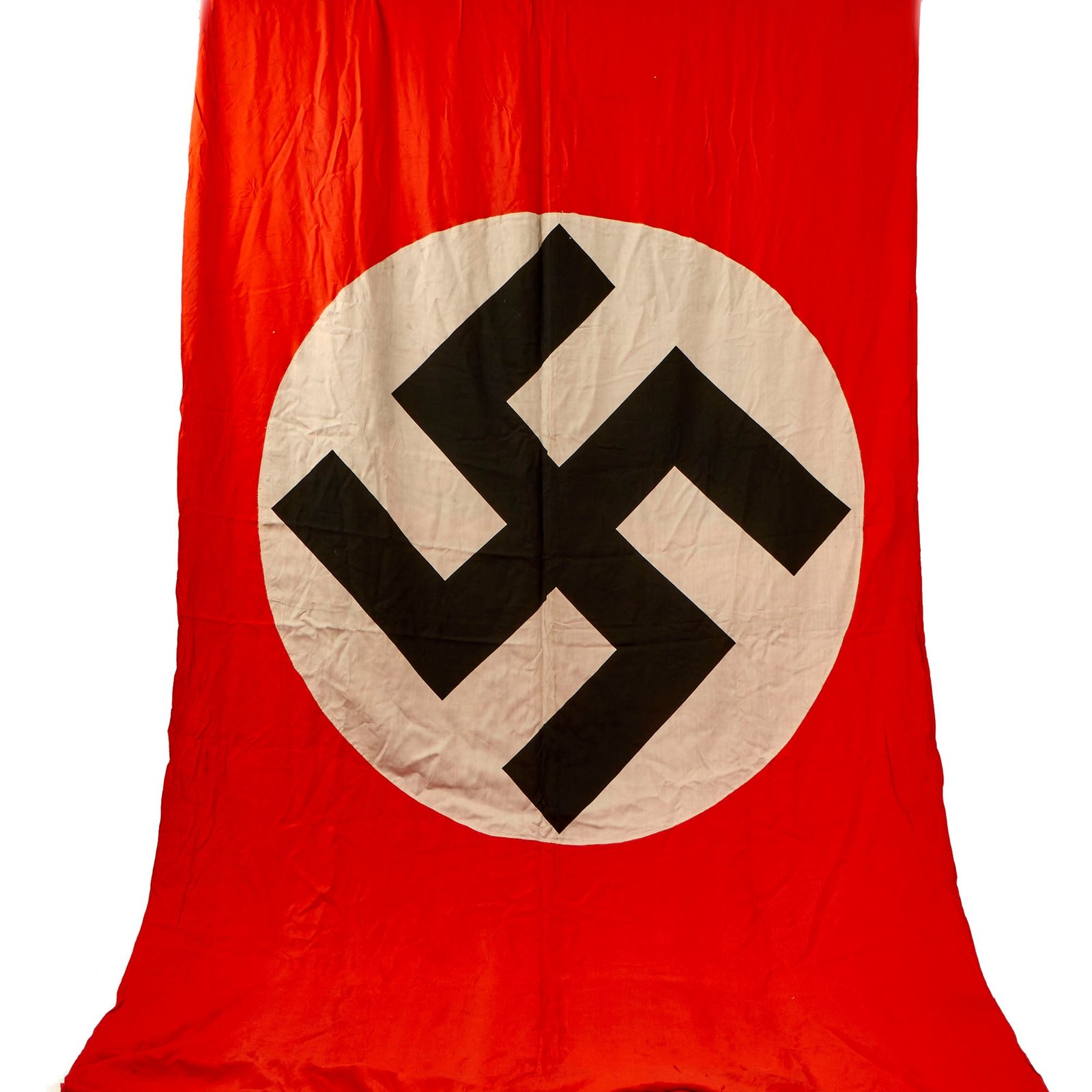 Buy Original German WWII NSDAP Double Sided Large National Political Building Banner - 232" x 53" | Original Firearms Antique For Sale