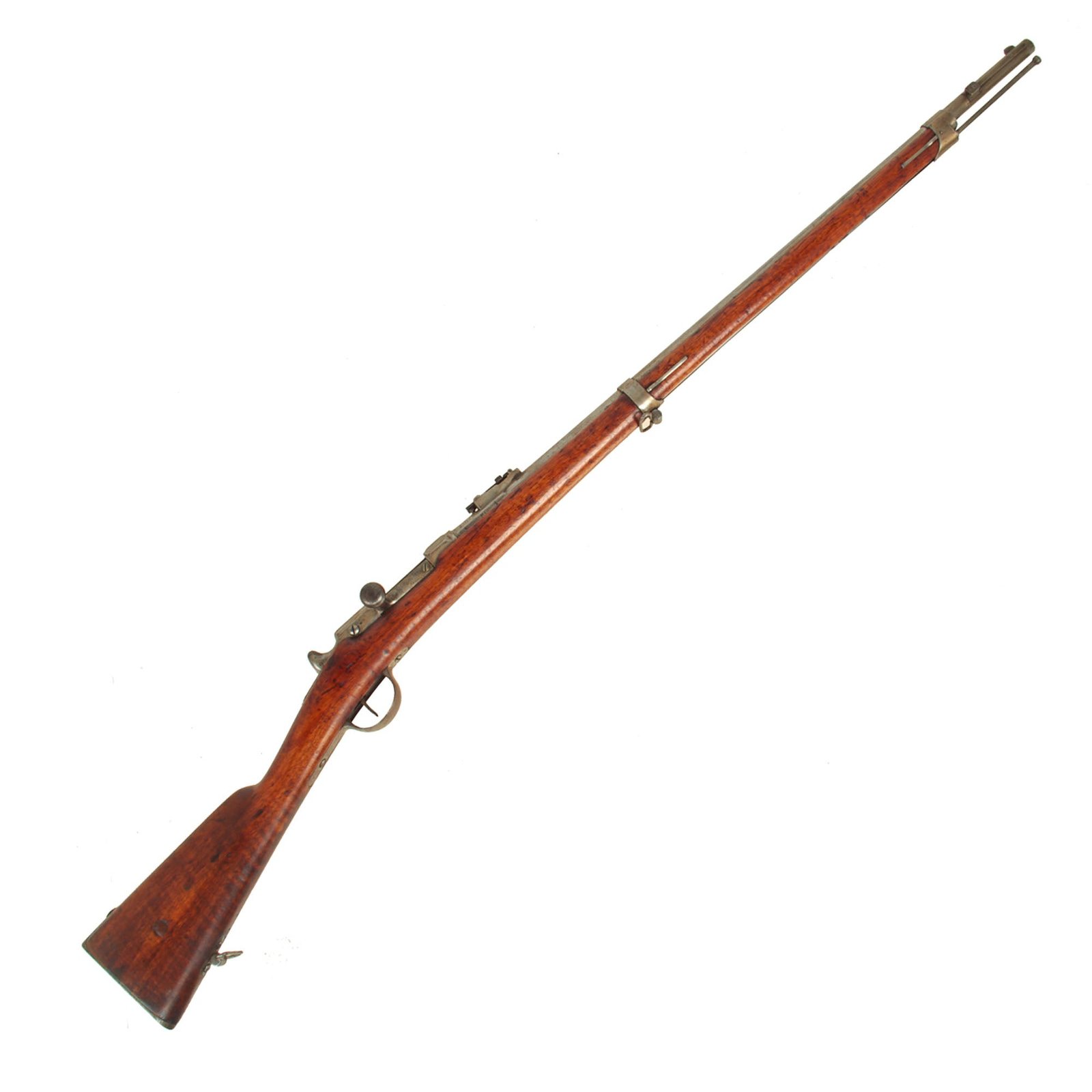 Buy Original French Fusil Modèle 1866 Chassepot Needle Fire Rifle by St. Étienne dated 1869 | Original Firearms Antique For Sale