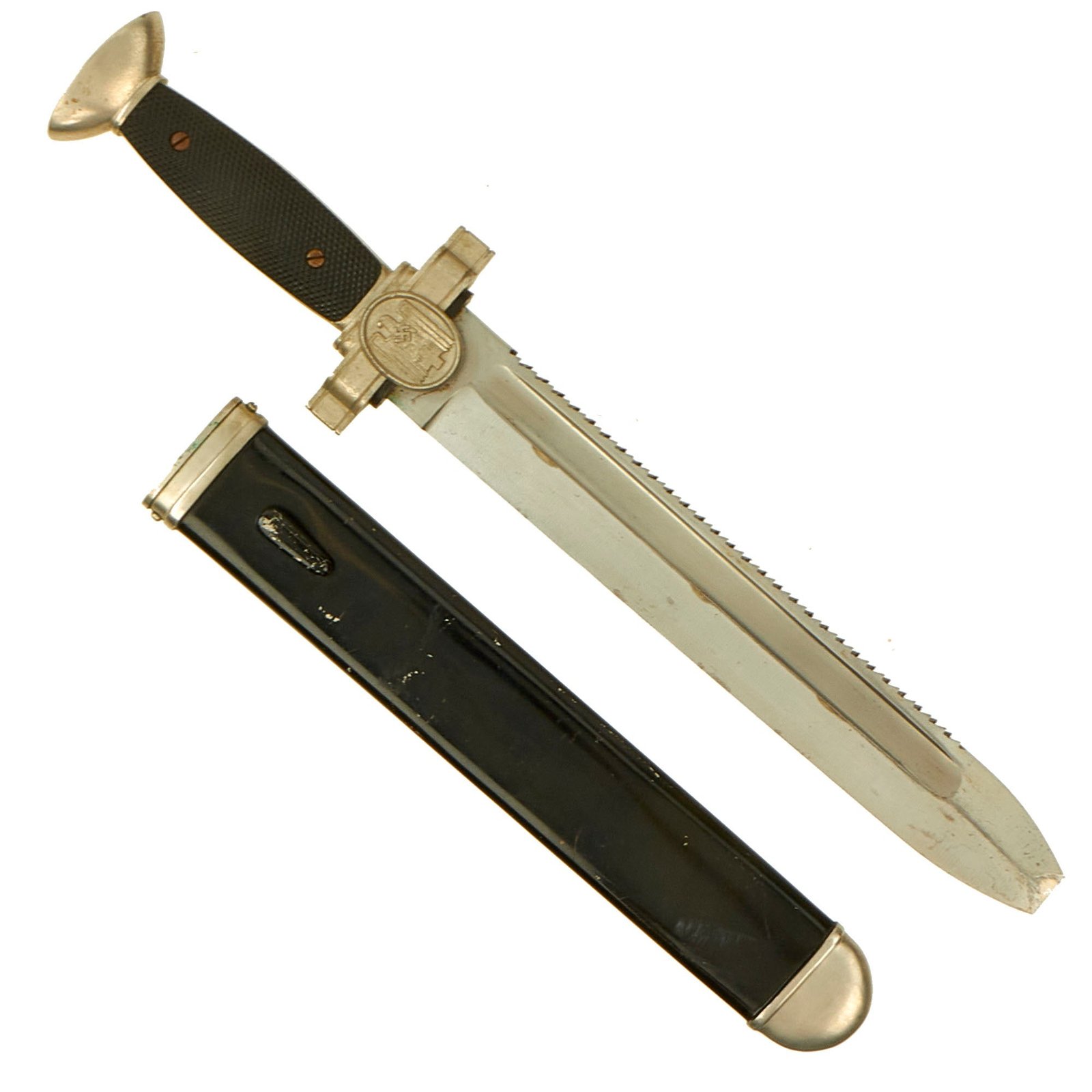 Buy Original German WWII Excellent DRK Red Cross EM/NCO Hewer with Scabbard - Deutsches Rotes Kreuz | Original Firearms Antique For Sale