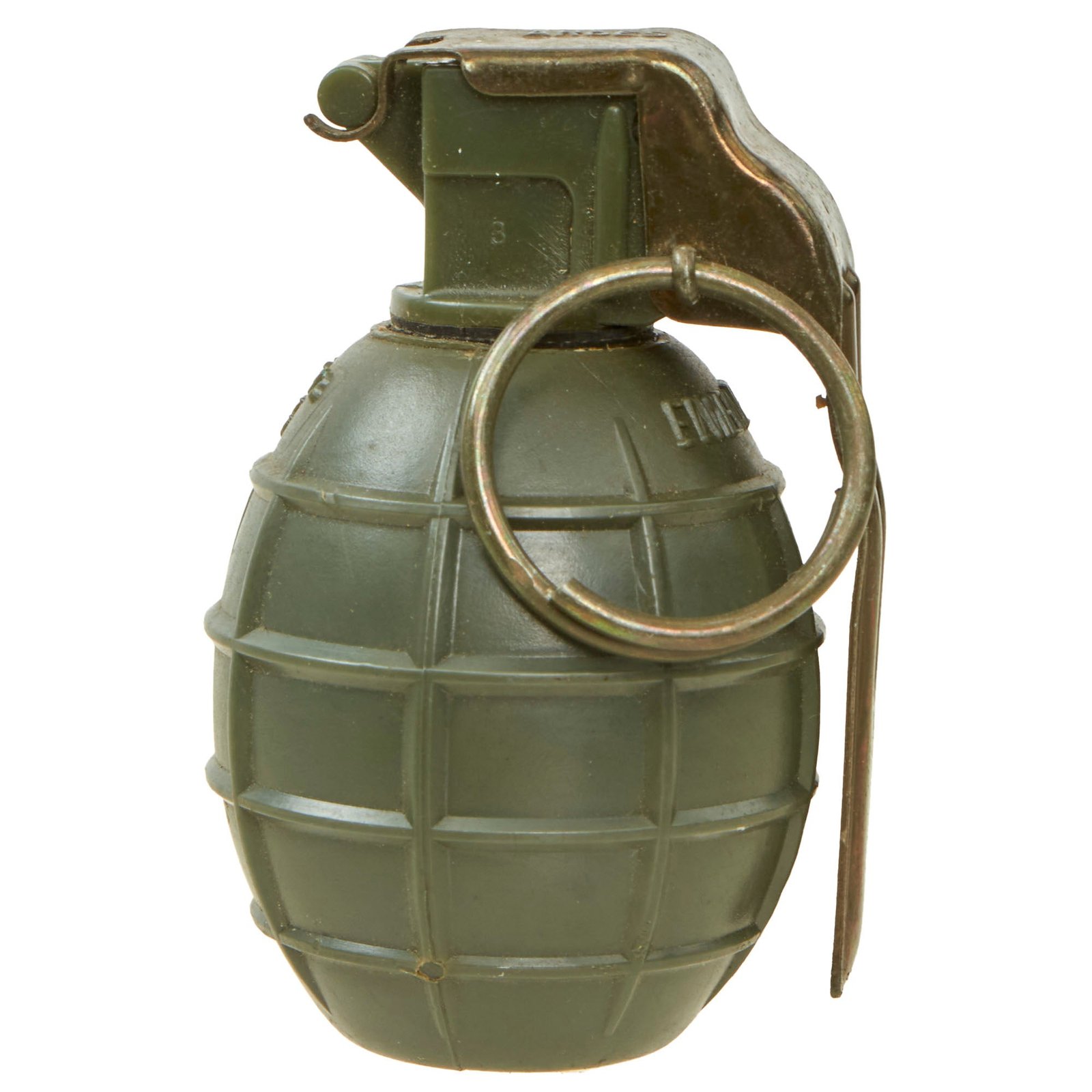 Buy Original Rare Austrian inert Greek Contract Type HdGr-73 Plastic Fragmentation Hand Grenade by Elviemek | Original Firearms Antique For Sale