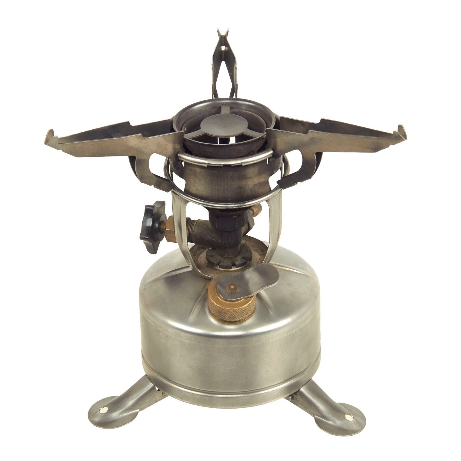 Buy Original U.S. WWII M-1942 MOD Camp Stove by Aladdin in Bayonet "F" Canister - both dated 1945 | Original Firearms Antique For Sale