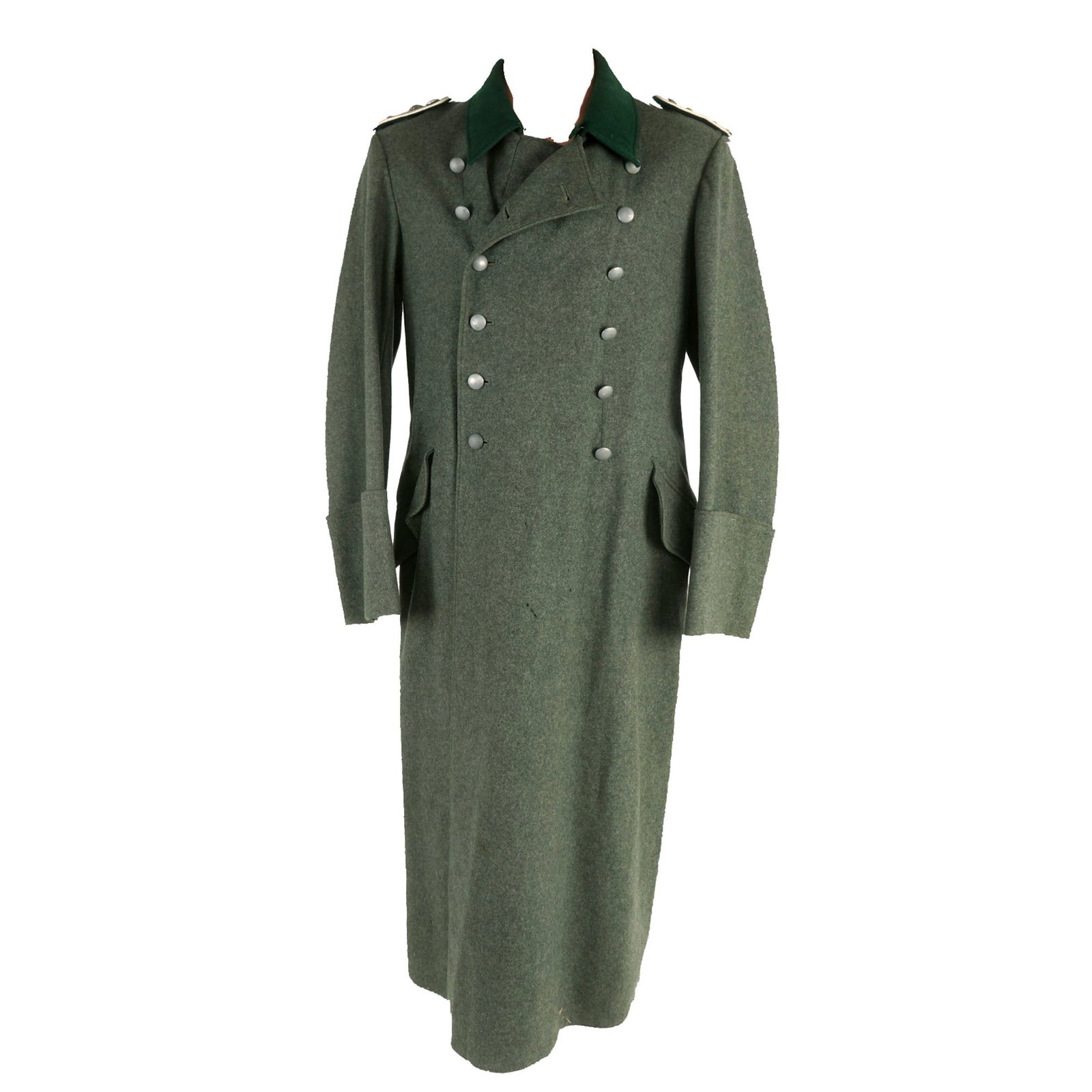 Buy Original German WWII Heer Infantry Oberfeldwebel NCO M36 Wool Greatcoat | Original Firearms Antique For Sale