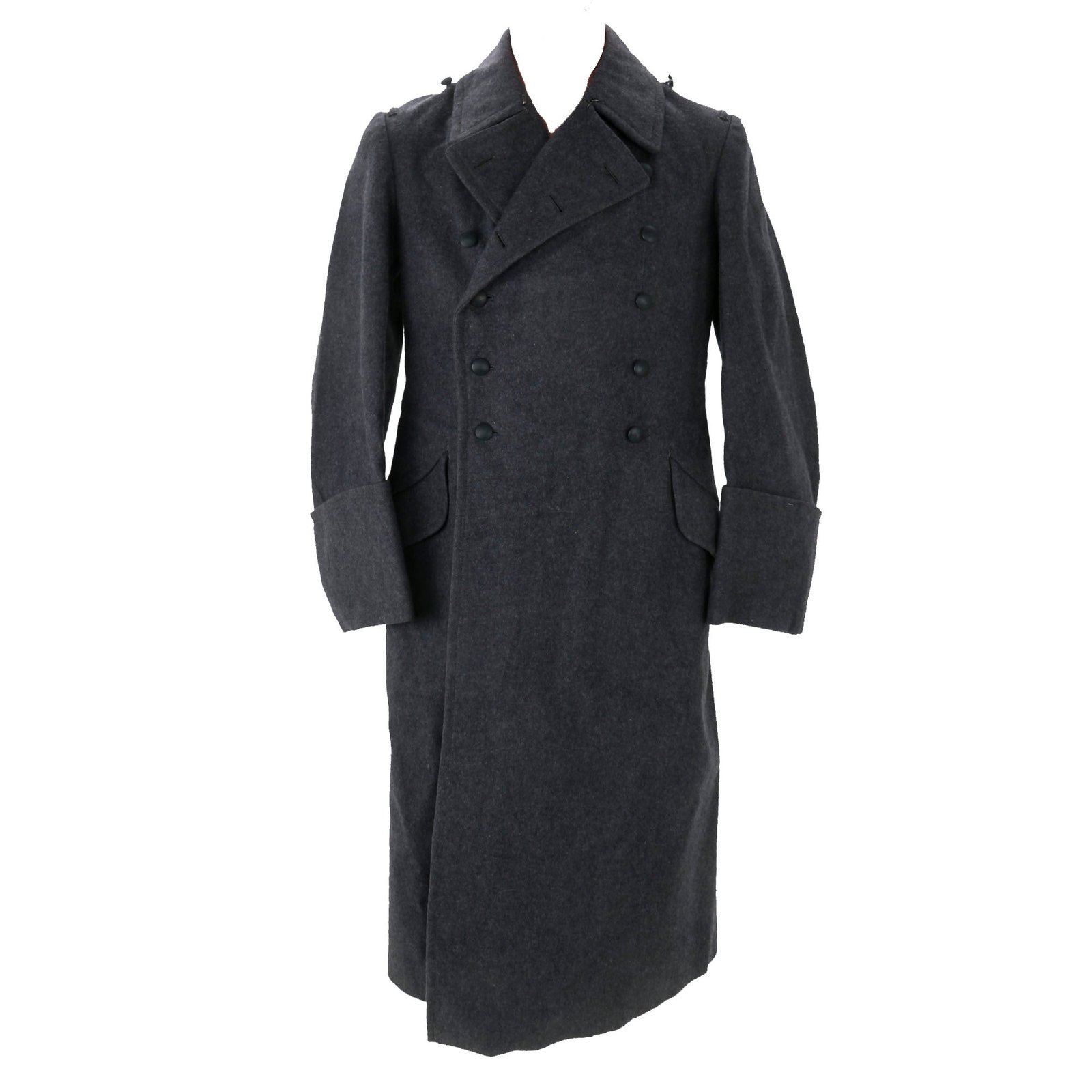Buy Original German WWII Luftwaffe EM/NCO Wool Greatcoat by A.T.B. - dated 1942 | Original Firearms Antique For Sale