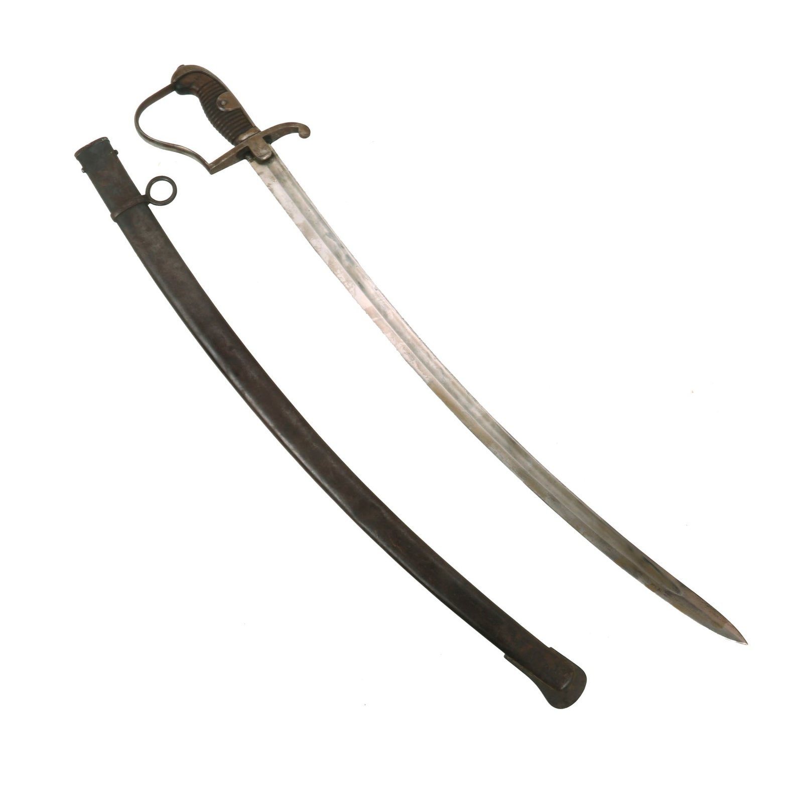 Buy Original Imperial German WWI 4th (Magdeburg) Artillery Regiment Marked Officer's Sword by F. W. Höller dated 1916 with Scabbard - Blücher Saber | Original Firearms Antique For Sale