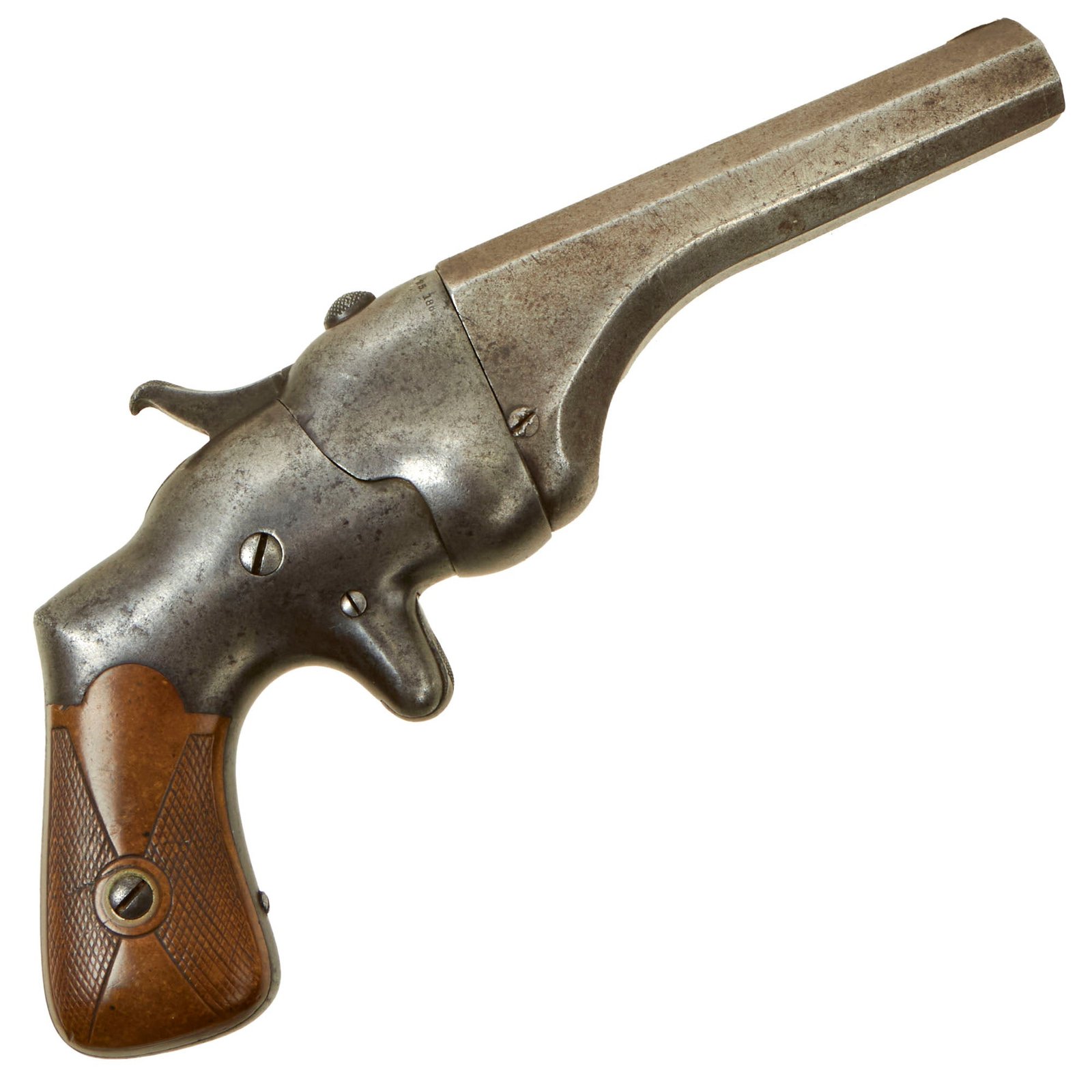 Buy Original U.S. Hammond "Bulldog" .44 Rimfire Pocket Pistol by Connecticut Arms & Mfg. Co. Serial 5306 - circa 1866 | Original Firearms Antique For Sale
