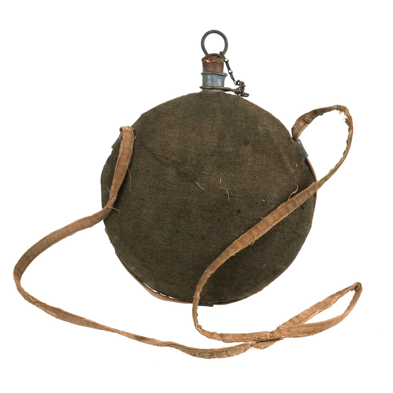 Buy Original U.S. Civil War Unissued Complete Model 1858 Smooth Side Canteen With Cover and Sling | Original Firearms Antique For Sale