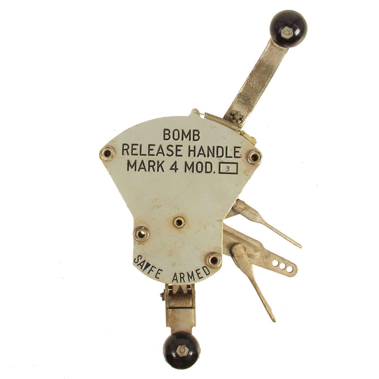 Buy Original U.S. WWII Aircraft Mk 4 Bomb Release Handle | Original Firearms Antique For Sale