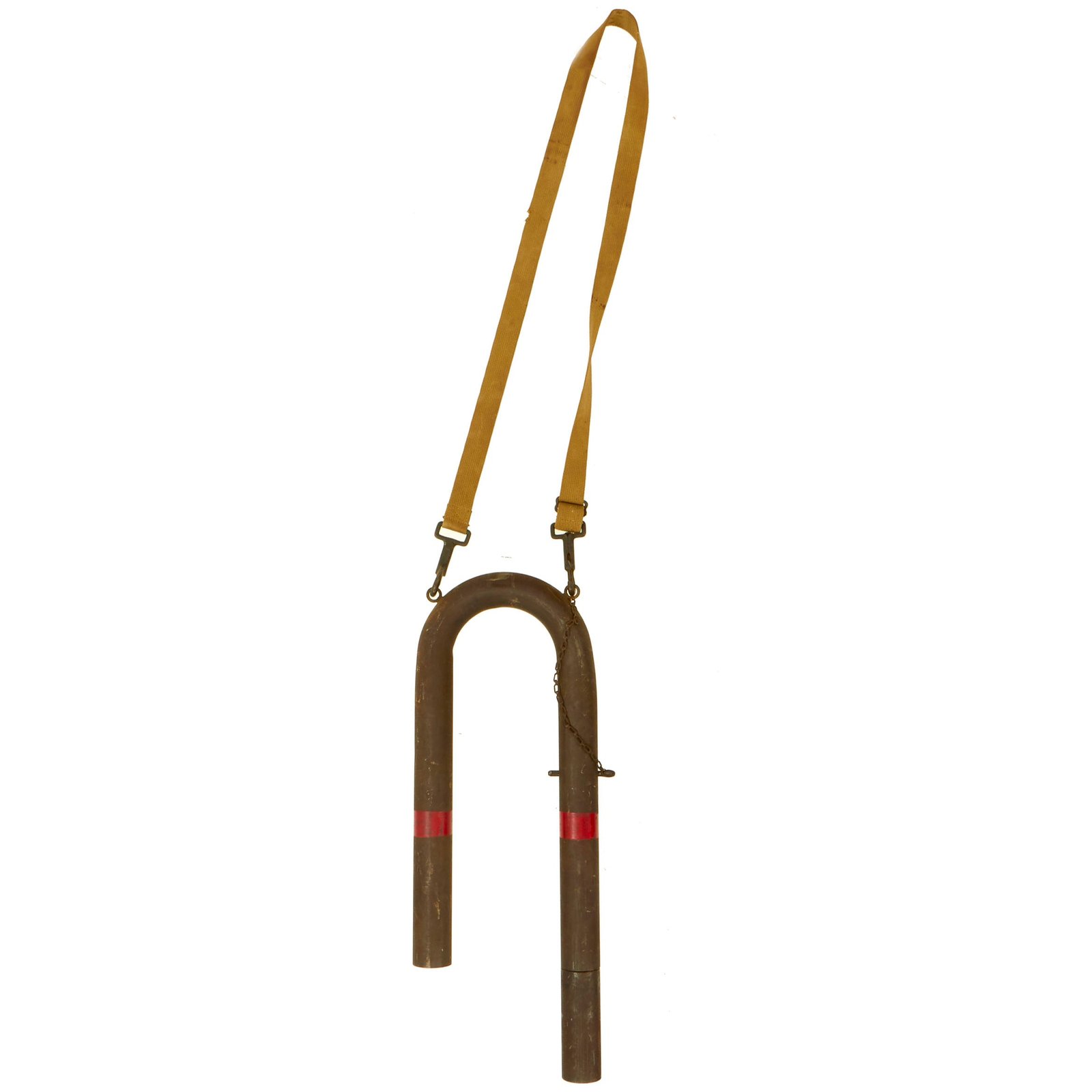 Buy Original WWI / WWII U.S. Gas Alert Trench Gong Alarm | Original Firearms Antique For Sale