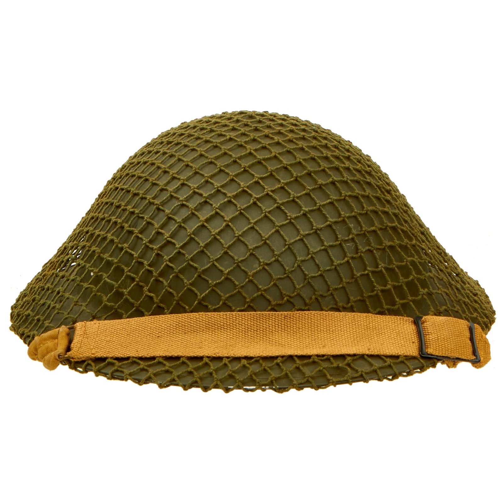 Buy Original Canadian WWII Unissued Brodie MkII Steel Helmet Complete with Helmet Net by Canadian Motor Lamp Company - Dated 1942/43 | Original Firearms Antique For Sale