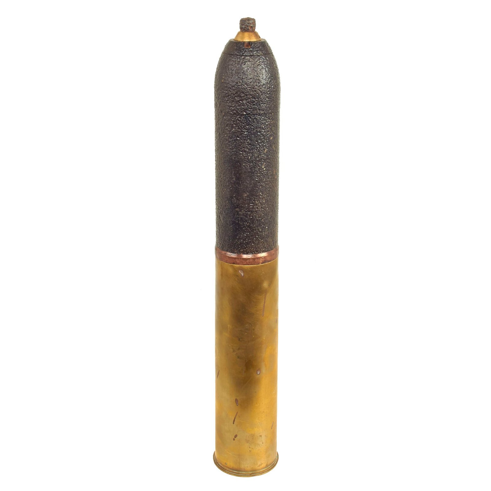 Buy Original French WWI Canon de 75 modèle 1897 INERT 75mm HE Round - 75mm Field Gun | Original Firearms Antique For Sale