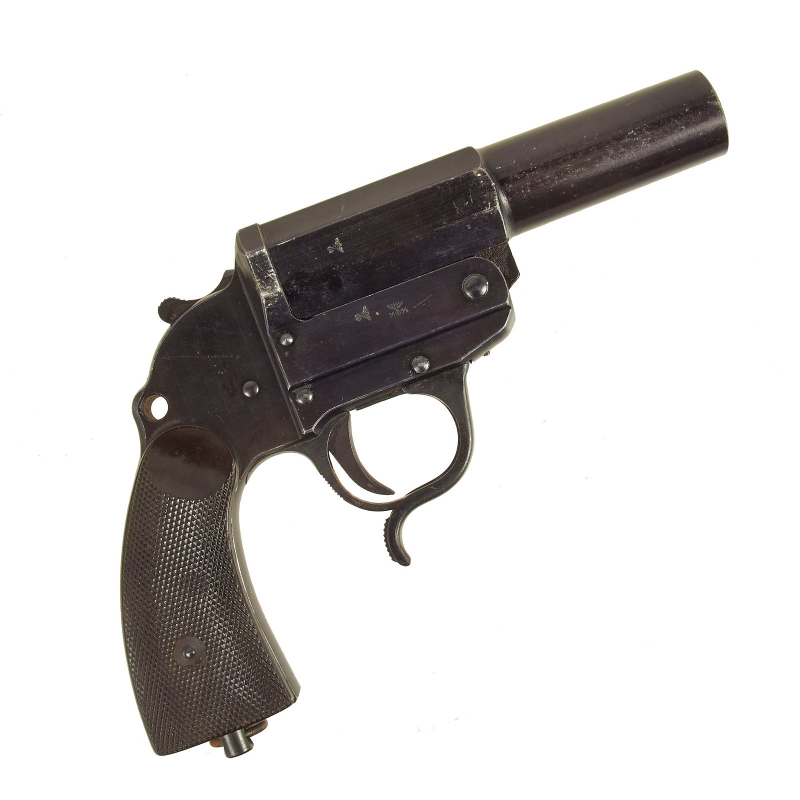 Buy Original German WWII Kriegmarine Issue Walther Model 34 Leuchtpistole LP34 - Serial 38683 L | Original Firearms Antique For Sale